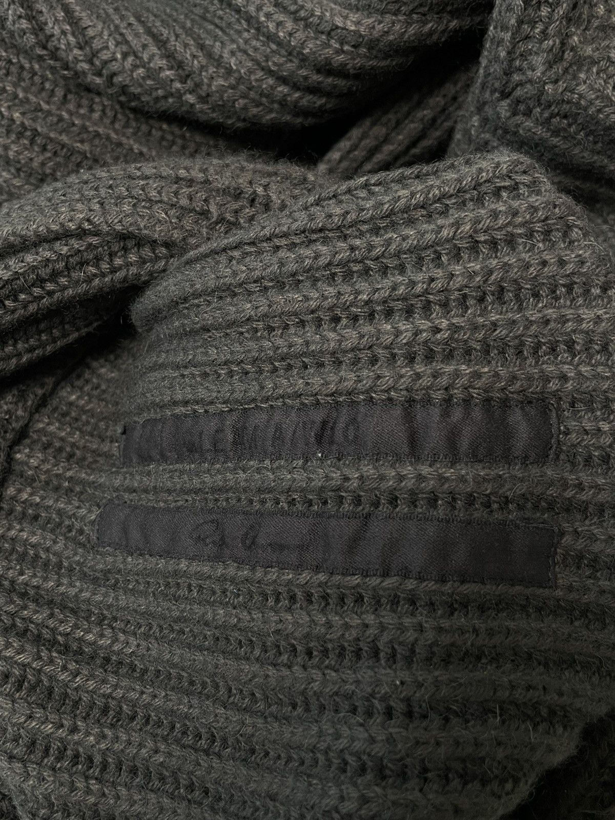 Rick Owens Rick Owens AW10 Gleam Heavy Wool Turtleneck Sweater Size US L / EU 52-54 / 3 - 6 Thumbnail