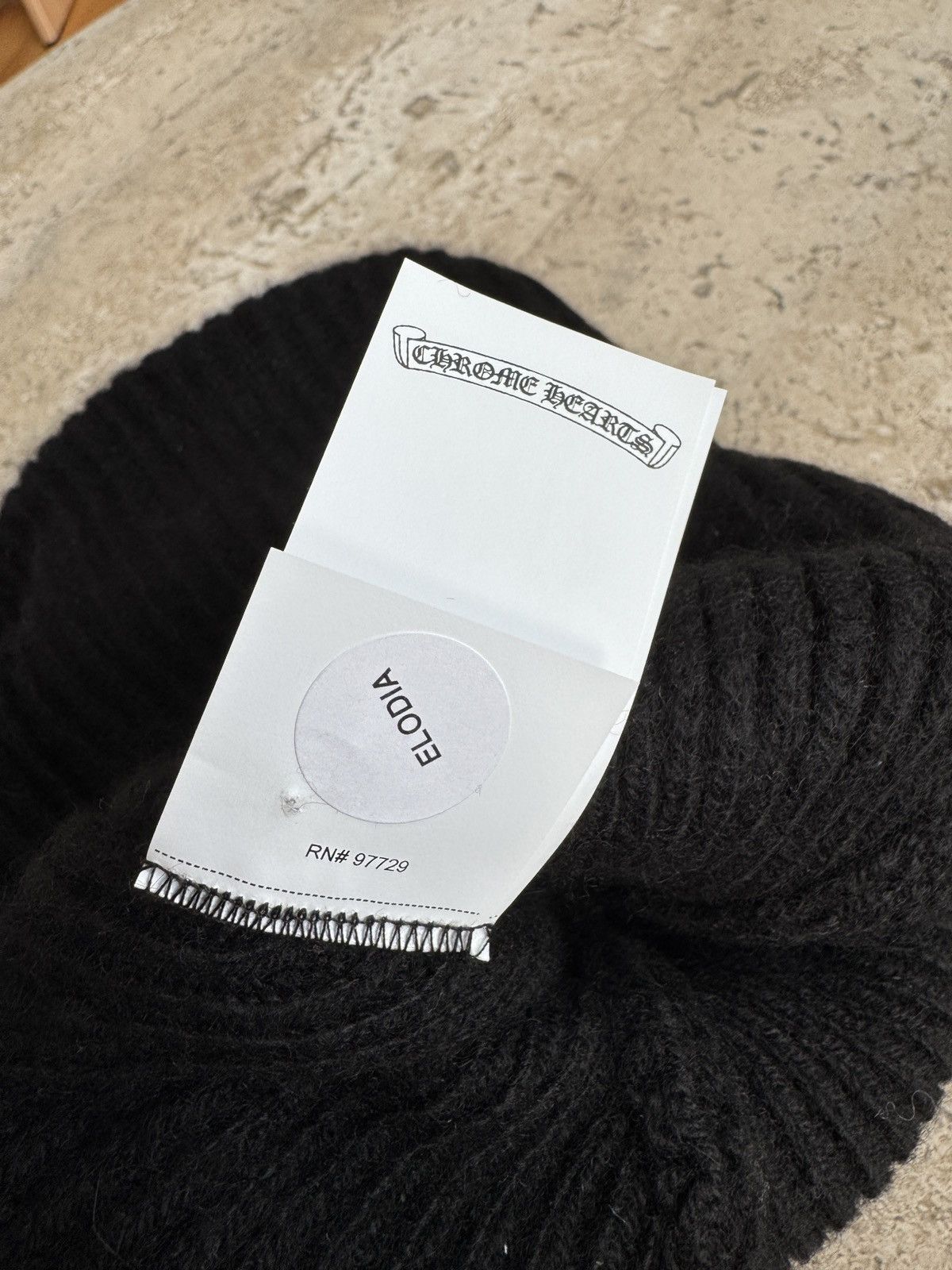 Chrome Hearts Chrome Hearts NYC Big Daddy Cashmere Beanie Size ONE SIZE - 20 Thumbnail