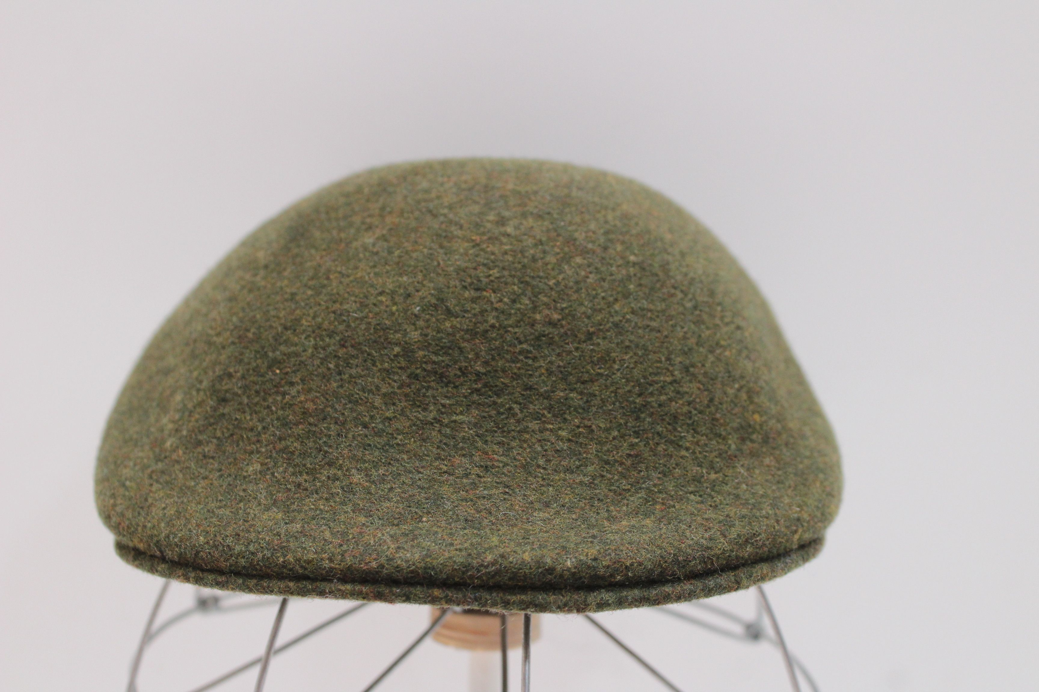 Vintage Chrystys London Flat Hat 100% Wool Made In England Authentic Size ONE SIZE - 4 Thumbnail