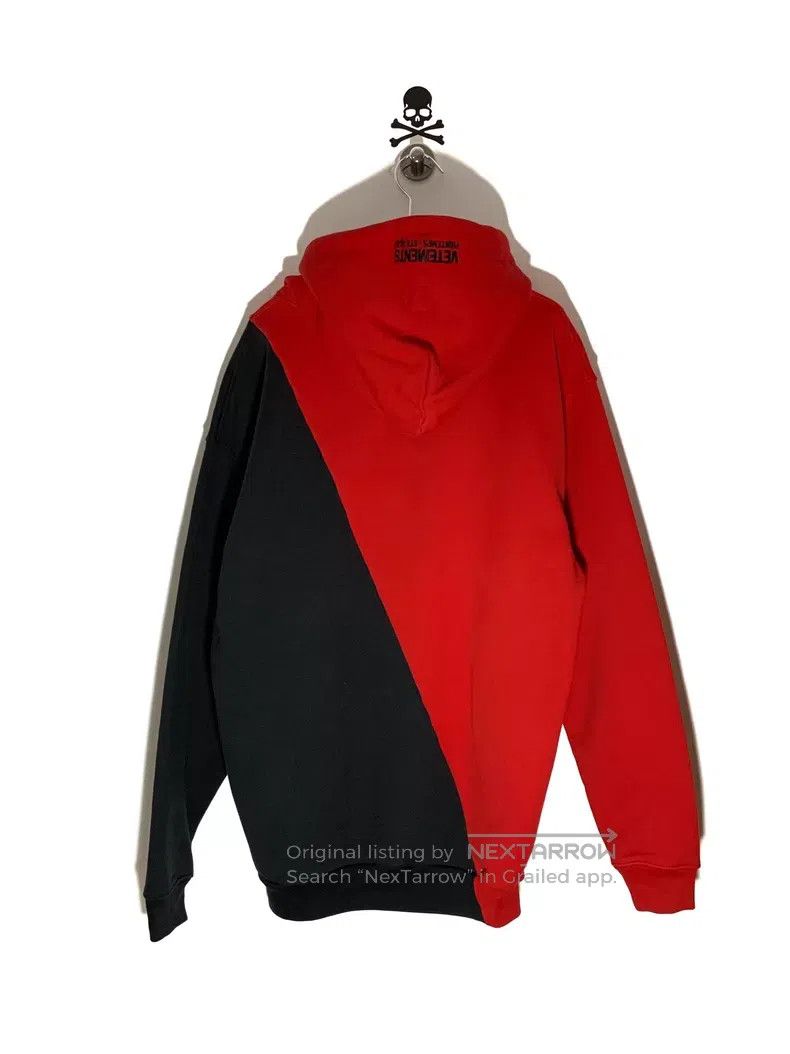 Vetements Vetements Patchwork Oversize Hoodie Size US M / EU 48-50 / 2 - 2 Thumbnail