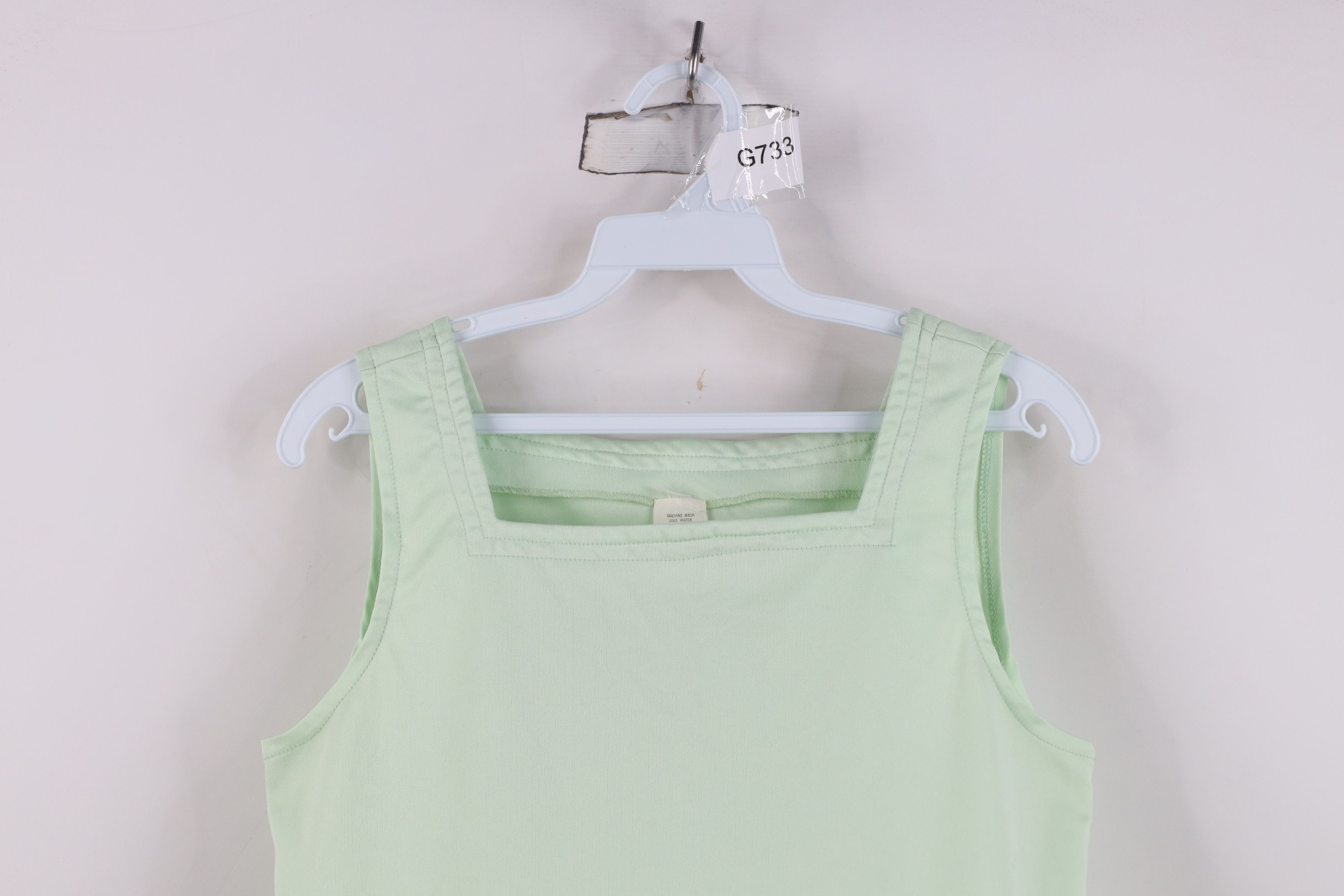 Vintage Vintage 70s Streetwear Blank Knit Tank Top T-Shirt Size M / US 6-8 / IT 42-44 - 2 Thumbnail