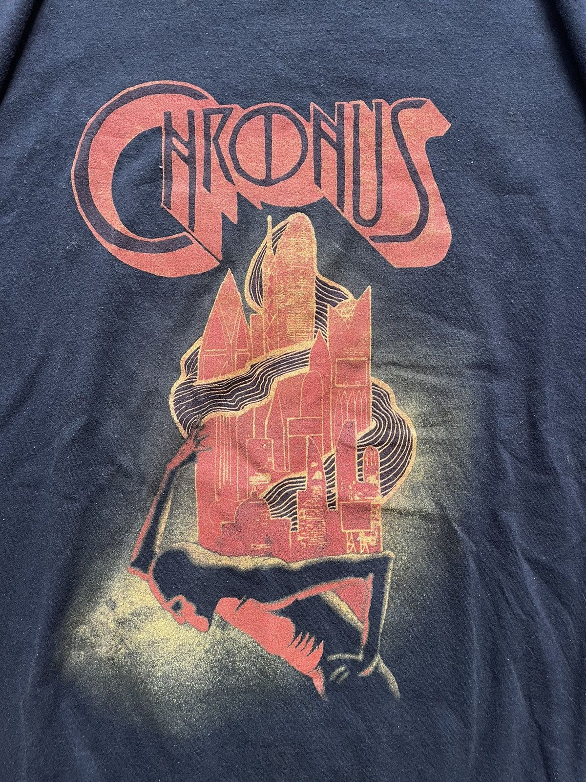 Band Tees Chronus Band Tees Black T-shirt Size US XL / EU 56 / 4 - 2 Thumbnail