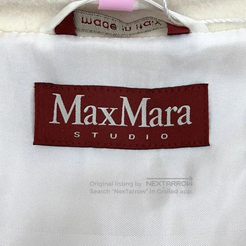 Max Mara MaxMara Beige Wool Women's Coat . Size XS / US 0-2 / IT 36-38 - 5 Thumbnail