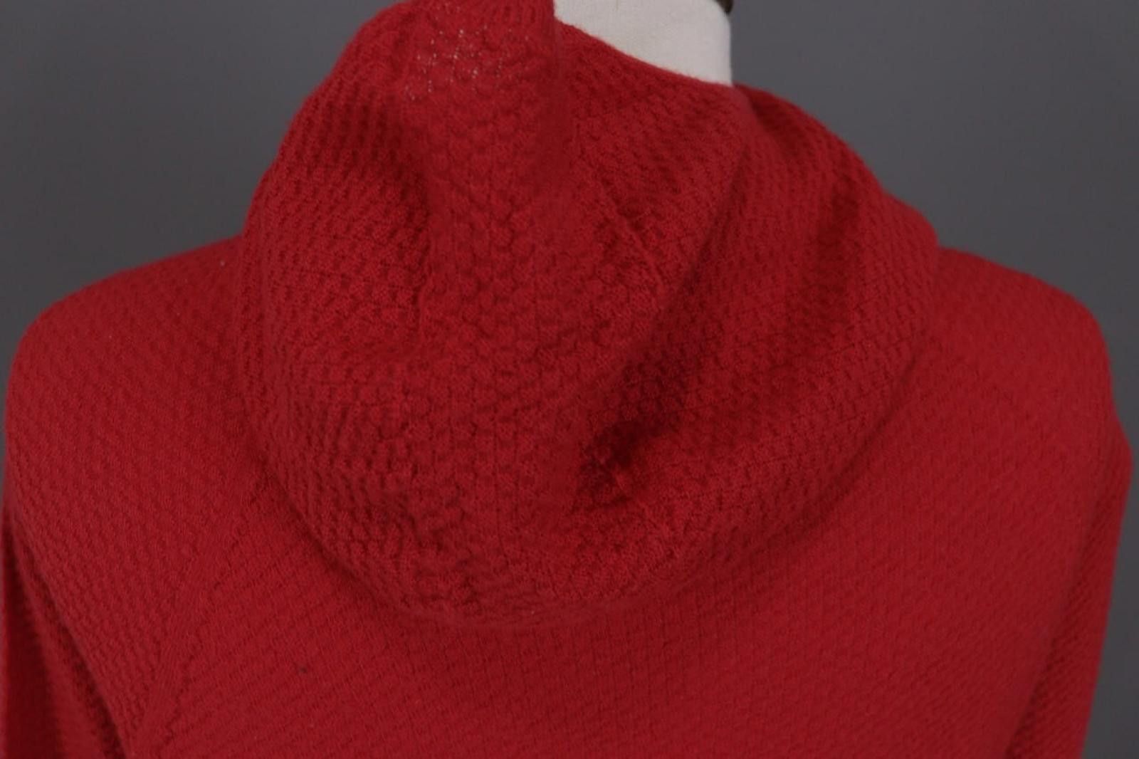 Patagonia Patagonia Red Lagenlook Turtle Neck Hooded Jacket Size M Size M / US 6-8 / IT 42-44 - 10 Thumbnail