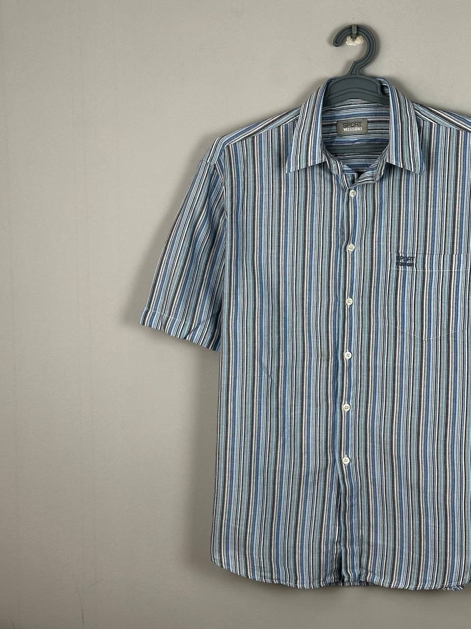 Missoni Missoni Sport Vintage Iconic Striped Knitted Shirt Size US M / EU 48-50 / 2 - 3 Thumbnail