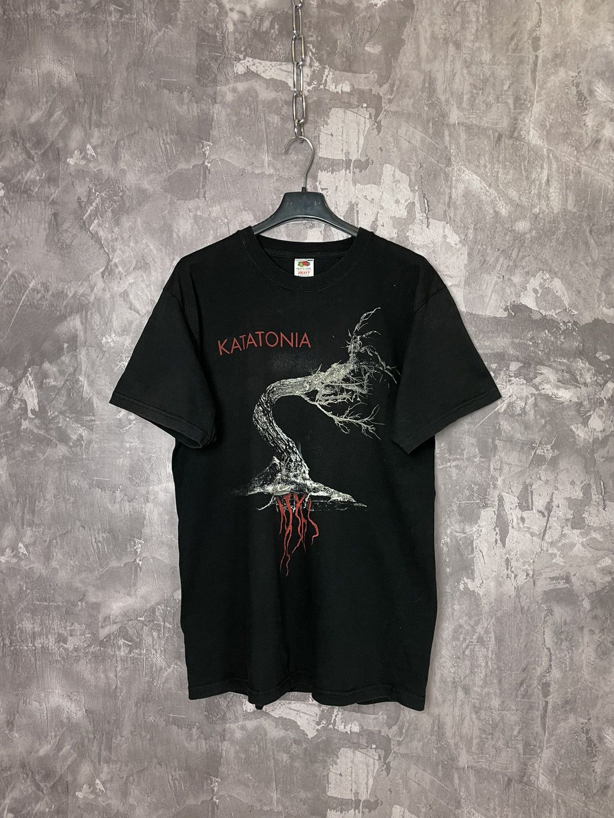 Band Tees × Vintage 2000s Katatonia Vintage y2k band metal t shirt Size US L / EU 52-54 / 3 - 1 Thumbnail