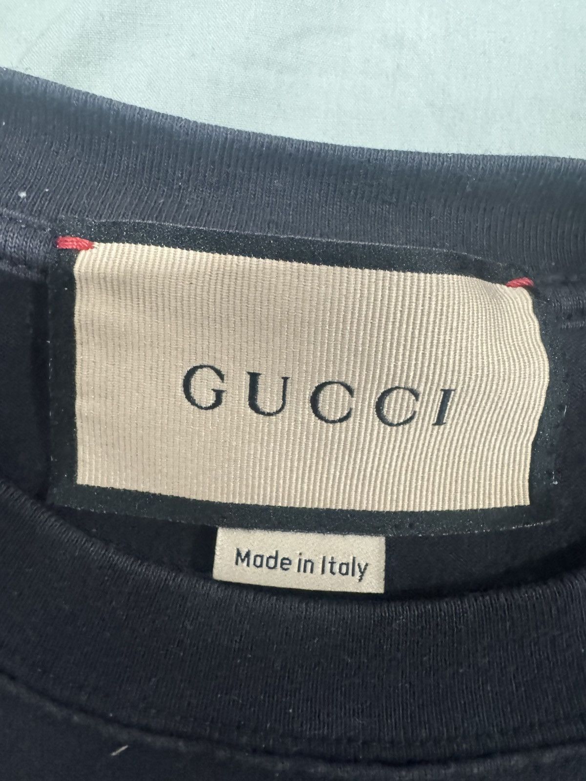 Gucci Gucci two tone logo short sleeve Size US L / EU 52-54 / 3 - 2 Thumbnail