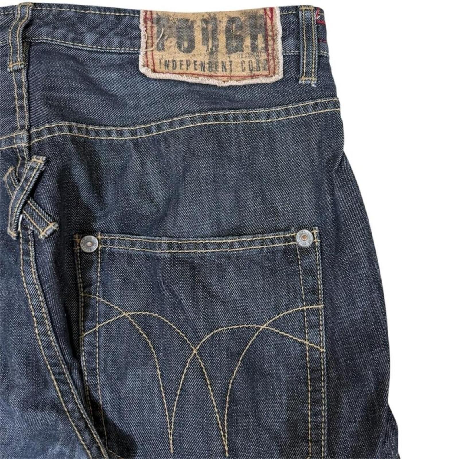 True Religion Rare Vintage Double waist Tough jeansmith denim jeans Size US 35 - 4 Thumbnail