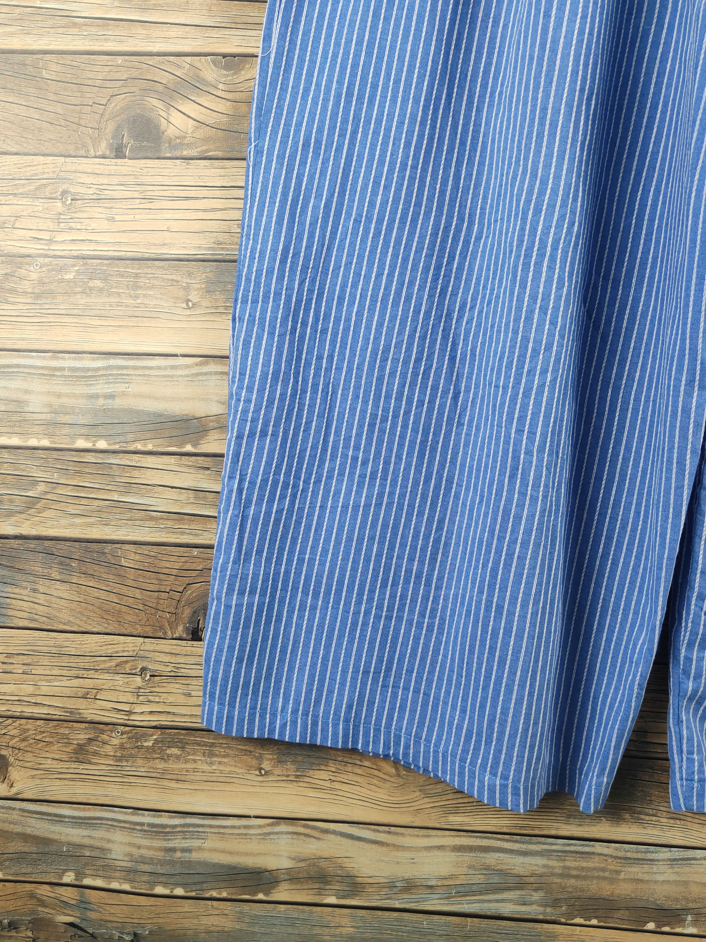 Japanese Brand × Vintage Avant Garde Fashion by F&T Blue Jumpsuits Size 42" / US 20 - 12 Thumbnail