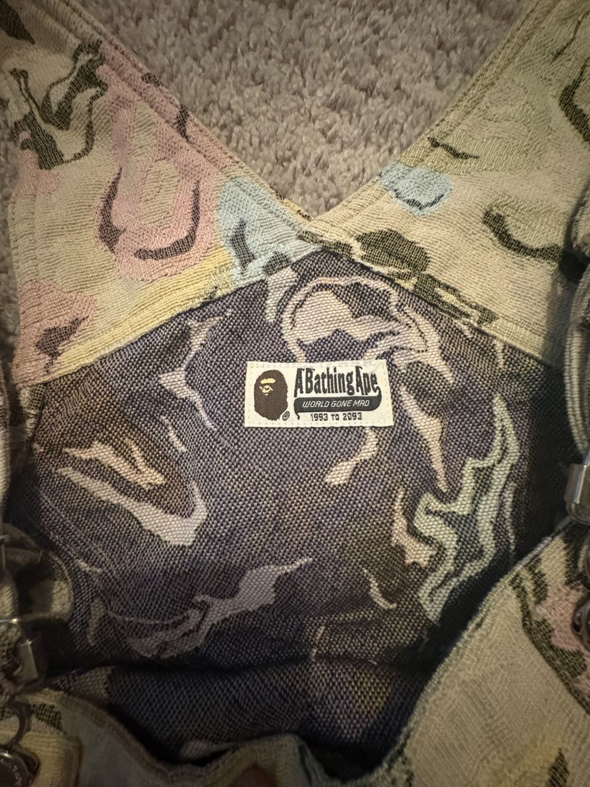 Bape Bape Tapestry Overalls Size US 42 / EU 58 - 5 Thumbnail