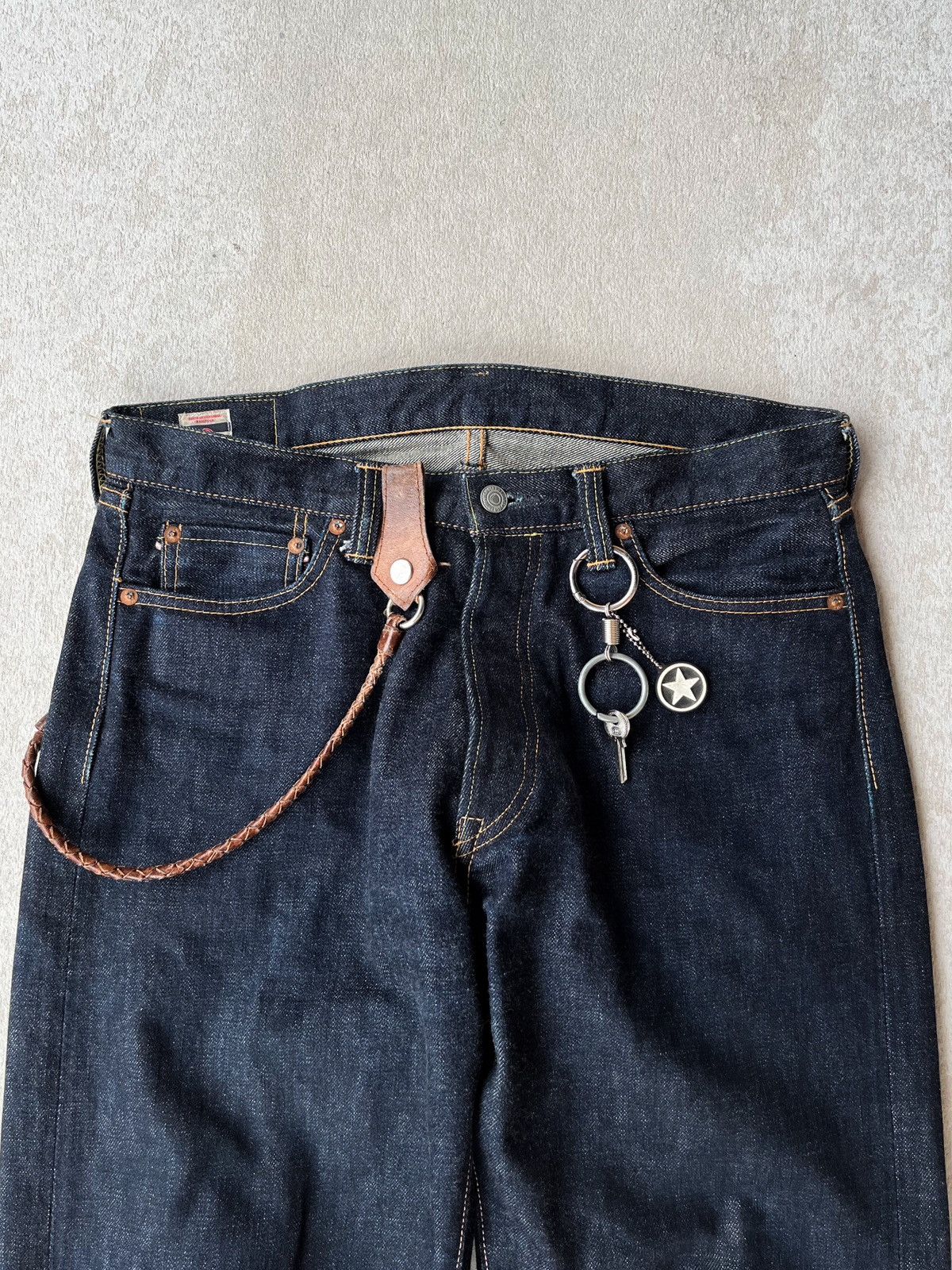 Momotaro Jeans Momotaro Japan Indigo Denim Oz Selvedge Jeans Size US 32 / EU 48 - 6 Thumbnail