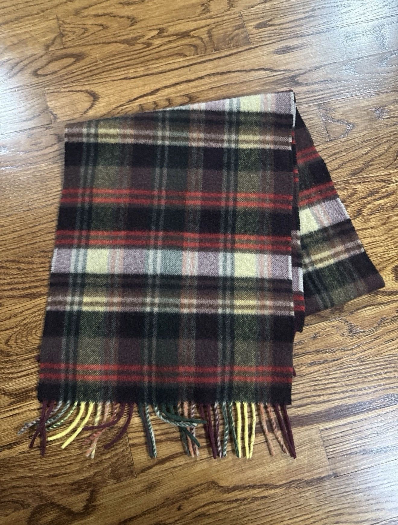 Aime Leon Dore Men’s Aime Leon Dore ALD Plaid Checkered Scarf Size ONE SIZE - 2 Thumbnail