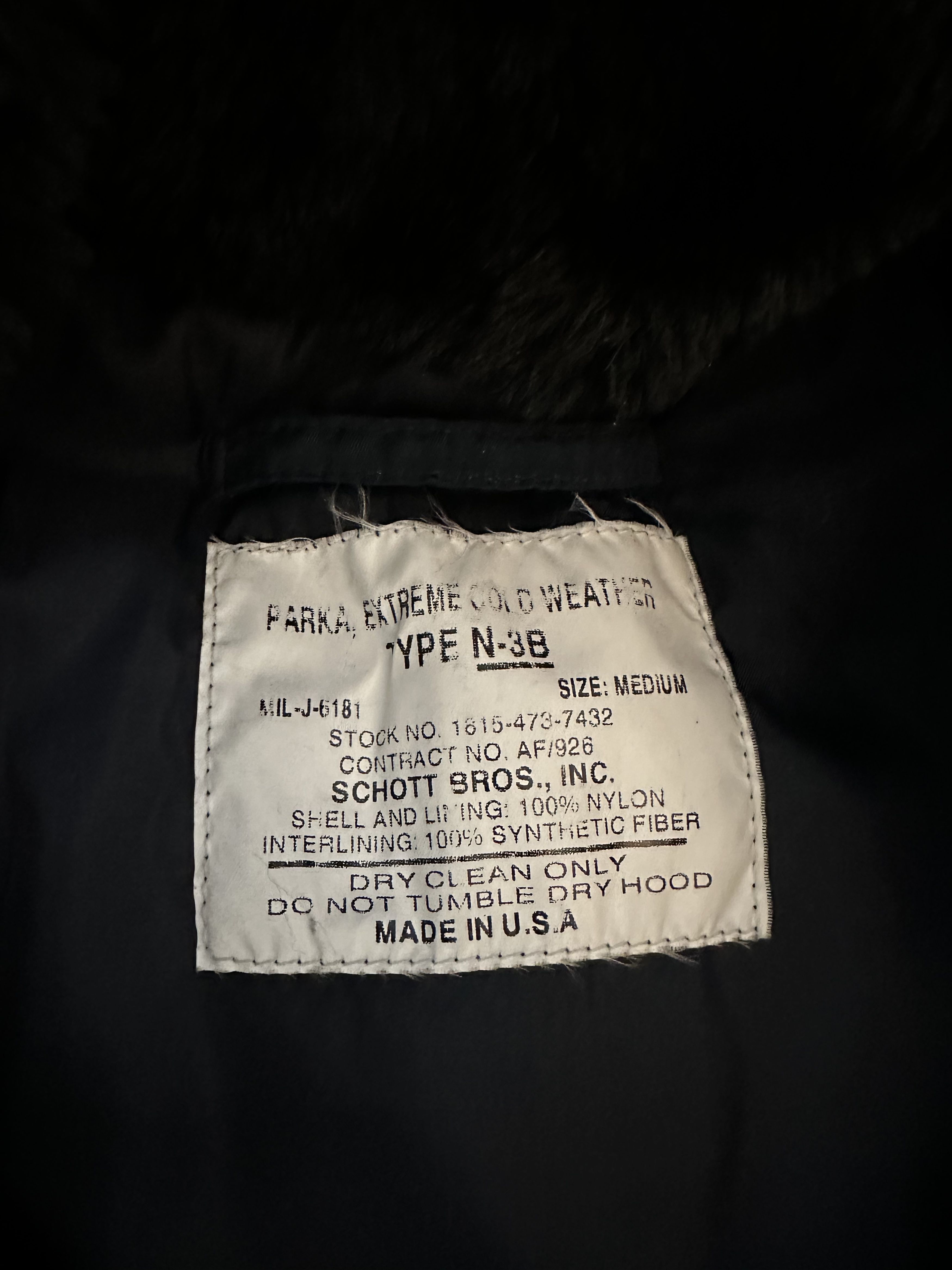 Schott Schott N-3B Parka Jacket Size US M / EU 48-50 / 2 - 5 Thumbnail