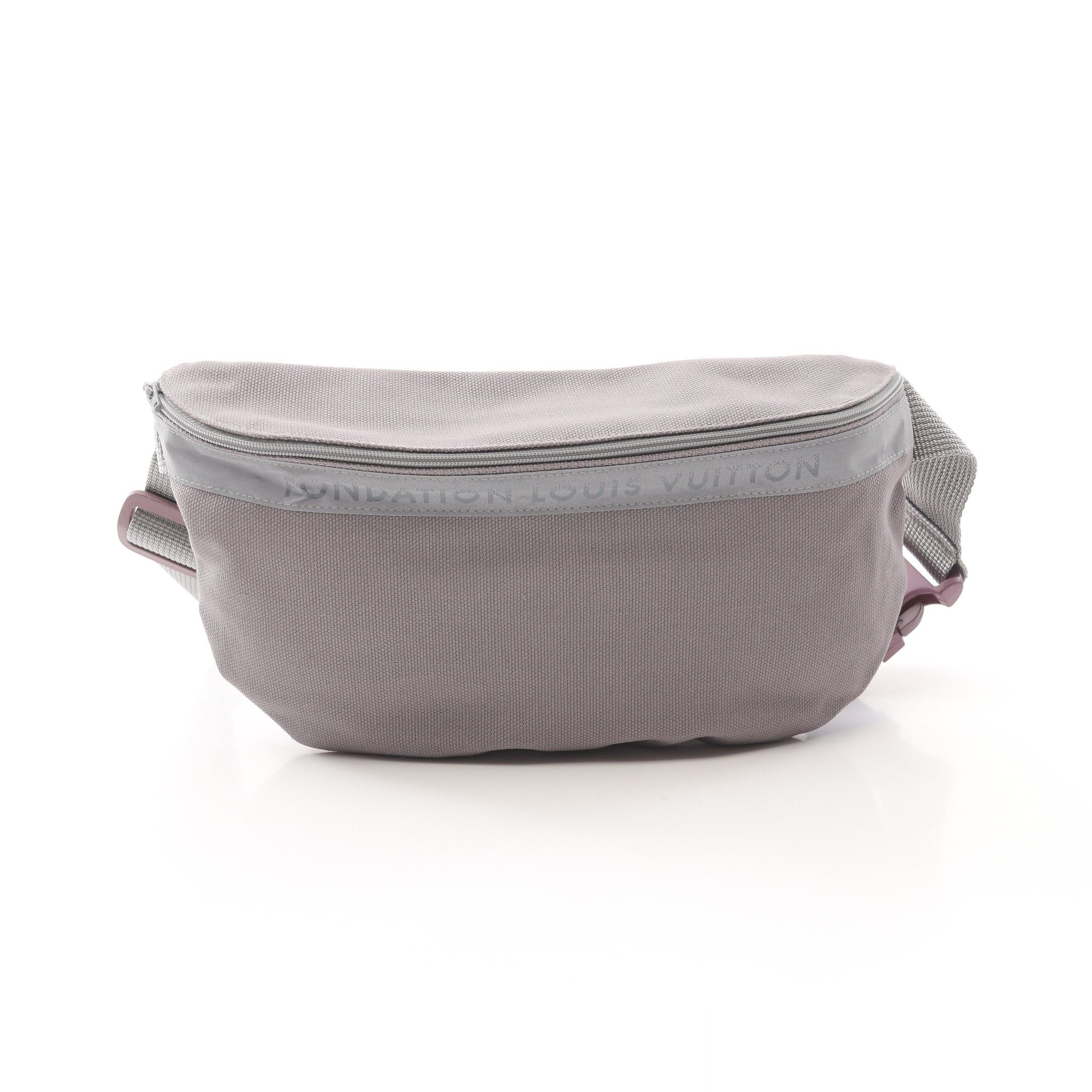 Louis Vuitton Louis Vuitton Foundation Body Bag Canvas Gray Size ONE SIZE - 1 Thumbnail