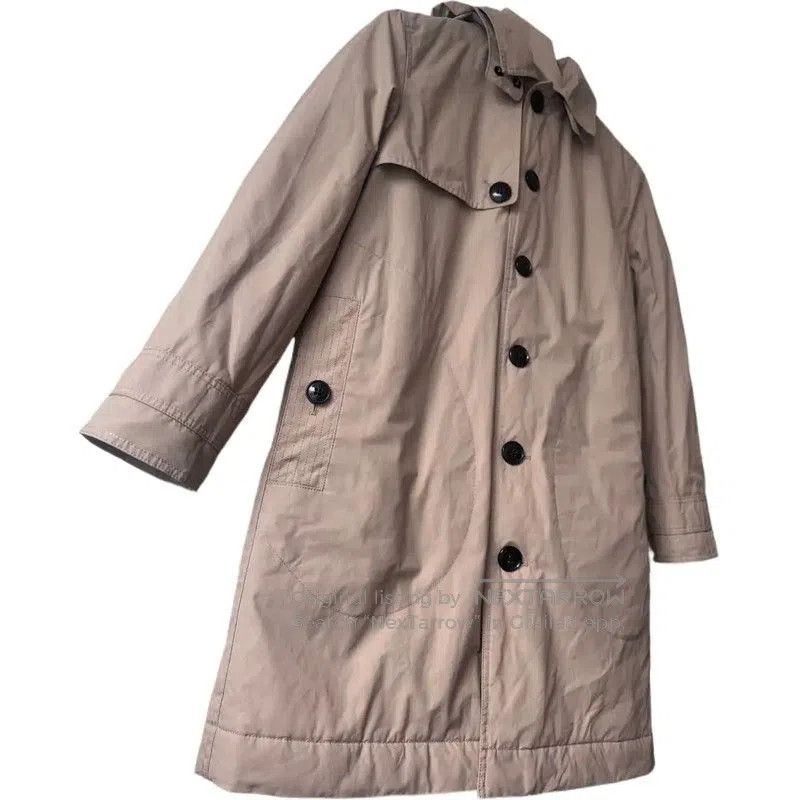 Burberry Burberry Khaki Cotton Winter Mid-Length Coat. Size M / US 6-8 / IT 42-44 - 3 Thumbnail