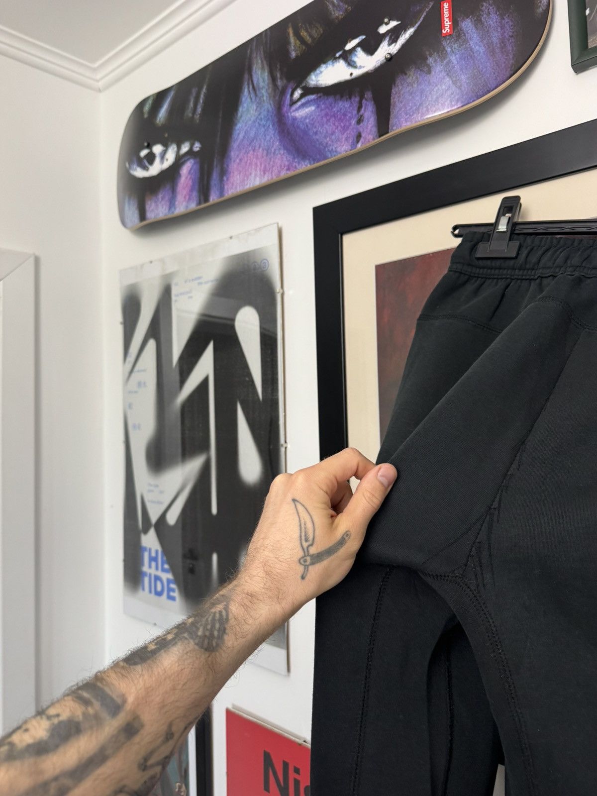 NOCTA × Nike Nike Nocta Sweatpants Black Yellow Drake Joggers Hype Rare Size US 29 - 10 Thumbnail