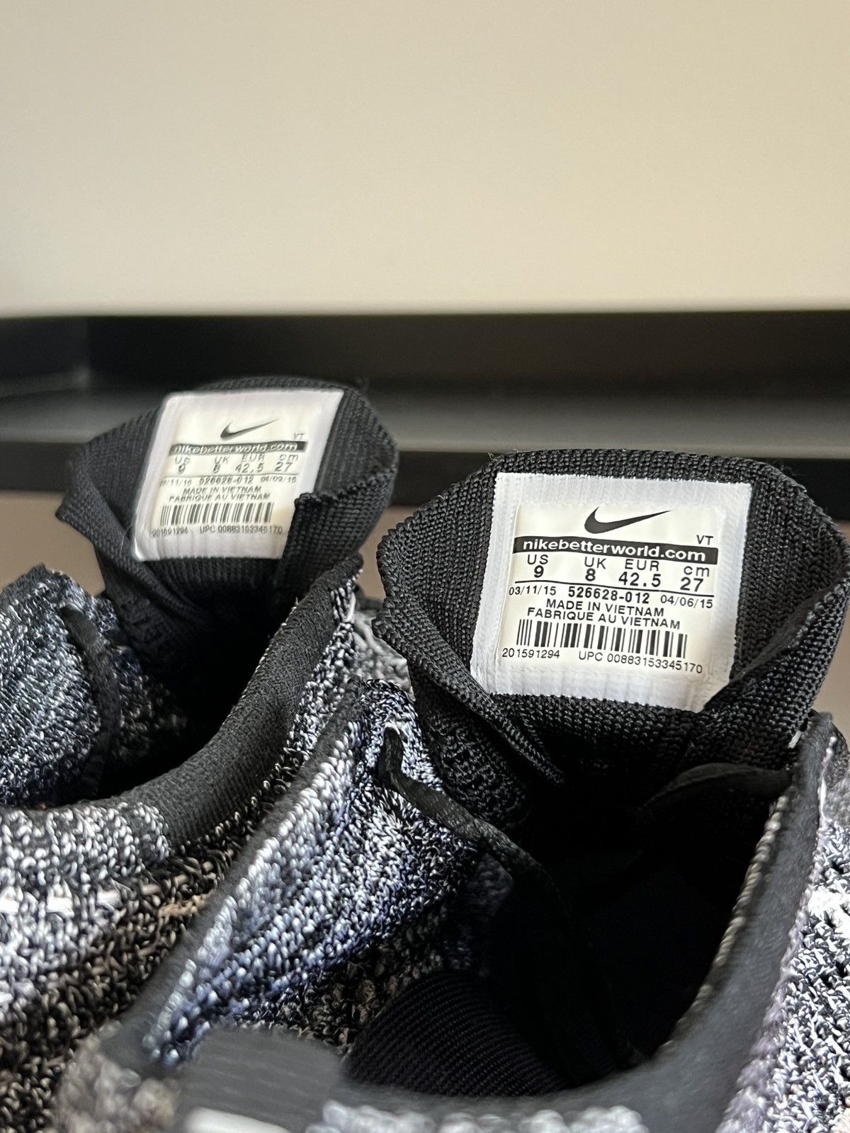 Nike Nike Flyknit Racer Oreo 2 Size US 9 / EU 42 - 7 Thumbnail
