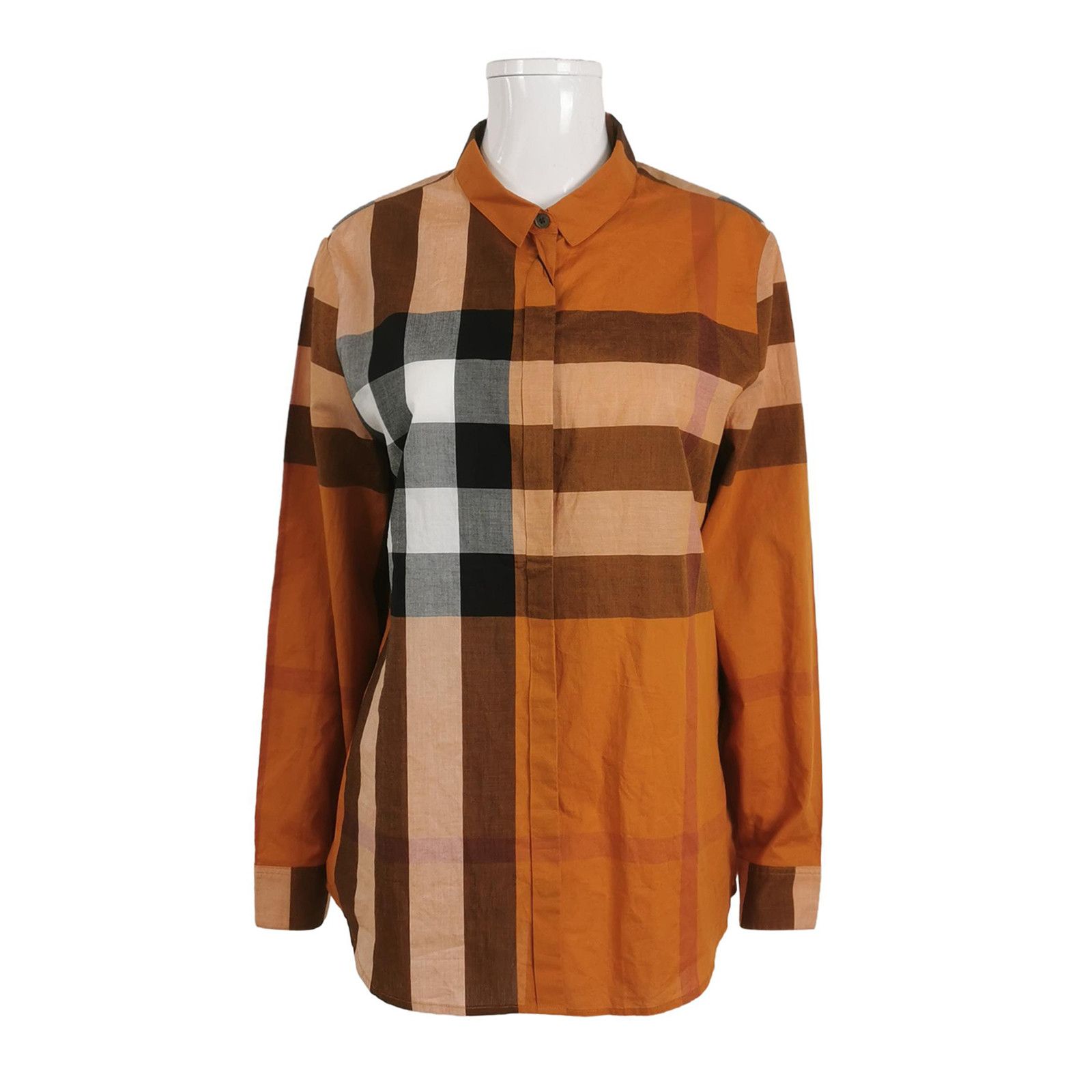 Burberry Burberry Women l Button Ups Size L / US 10 / IT 46 - 1 Thumbnail