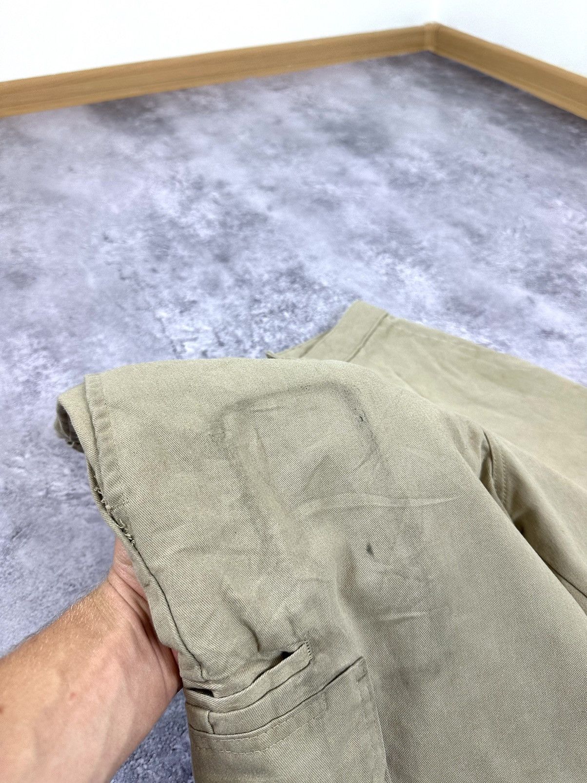 Dickies Vintage Dickies Distressed Cargo USA Hype Y2K Baggy Shorts Size US 30 / EU 46 - 9 Thumbnail