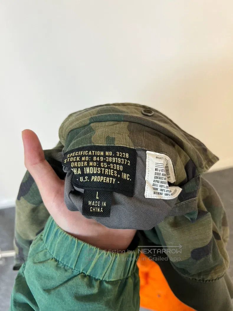Raf Simons Raf Simons Base Plate Camo Size US L / EU 52-54 / 3 - 9 Thumbnail
