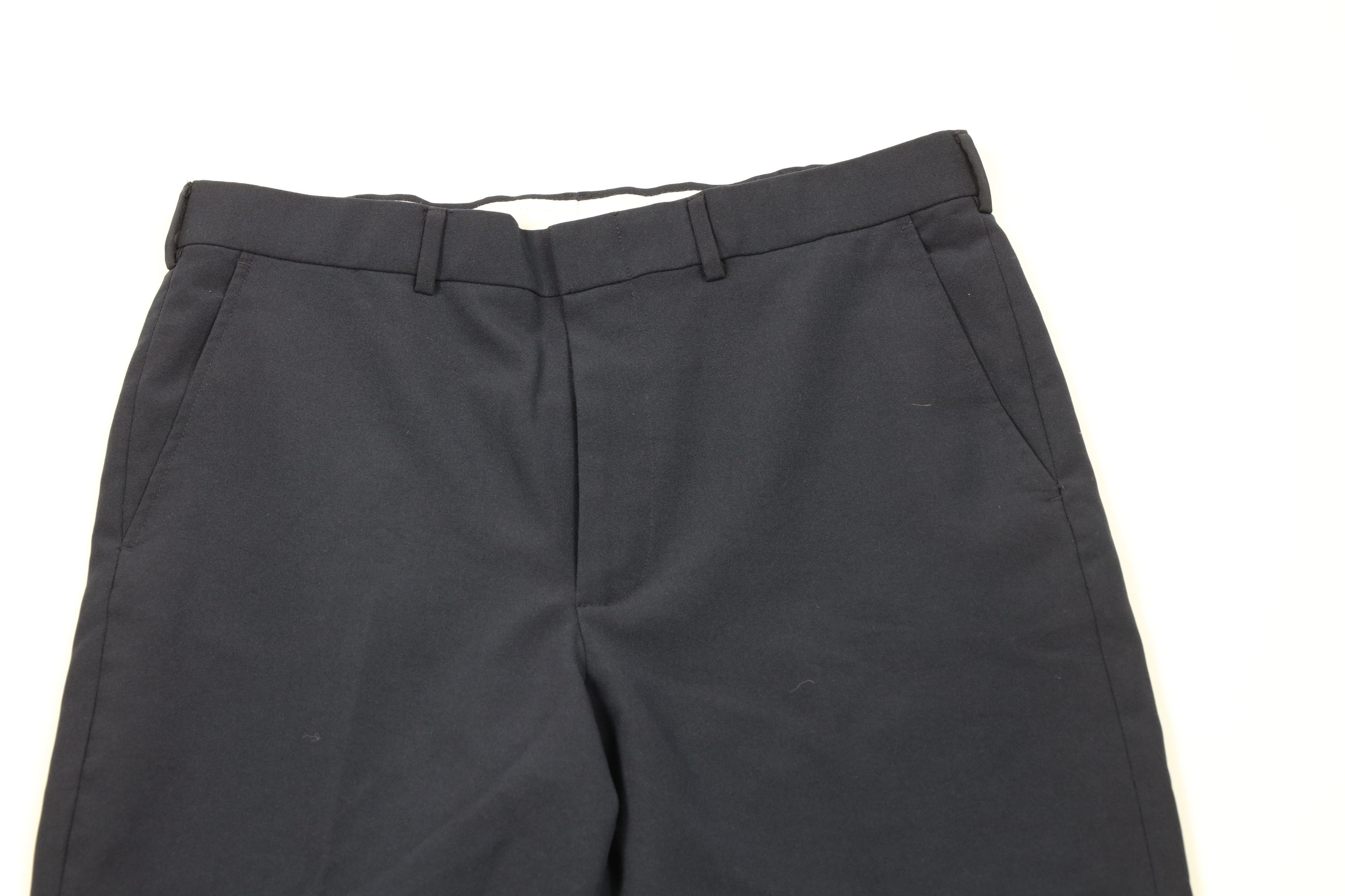 Vintage Vintage Streetwear Knit Flared Wide Leg Chino Pants Blue Size US 34 / EU 50 - 2 Thumbnail