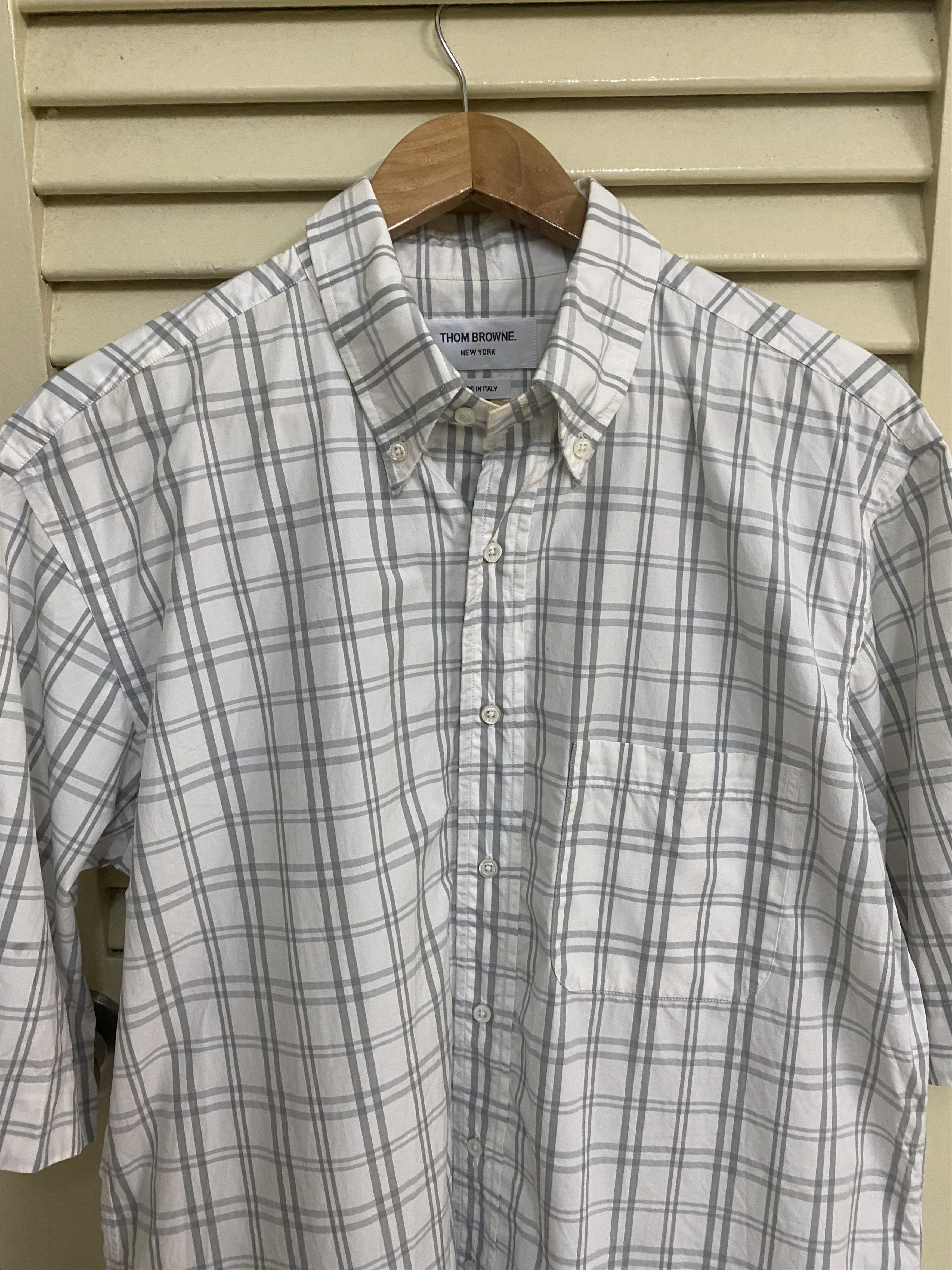 Thom Browne Thom Browne Plaid Button Up Shirt Size US XXL / EU 58 / 5 - 4 Thumbnail