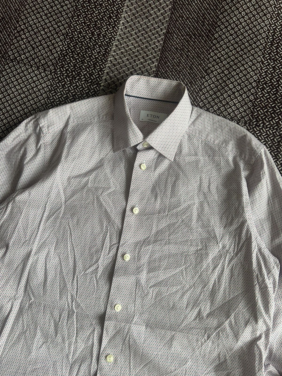 Eton Eton Contemporary Luxury Shirt Mens Solid Style Size 40 Size US L / EU 52-54 / 3 - 3 Thumbnail