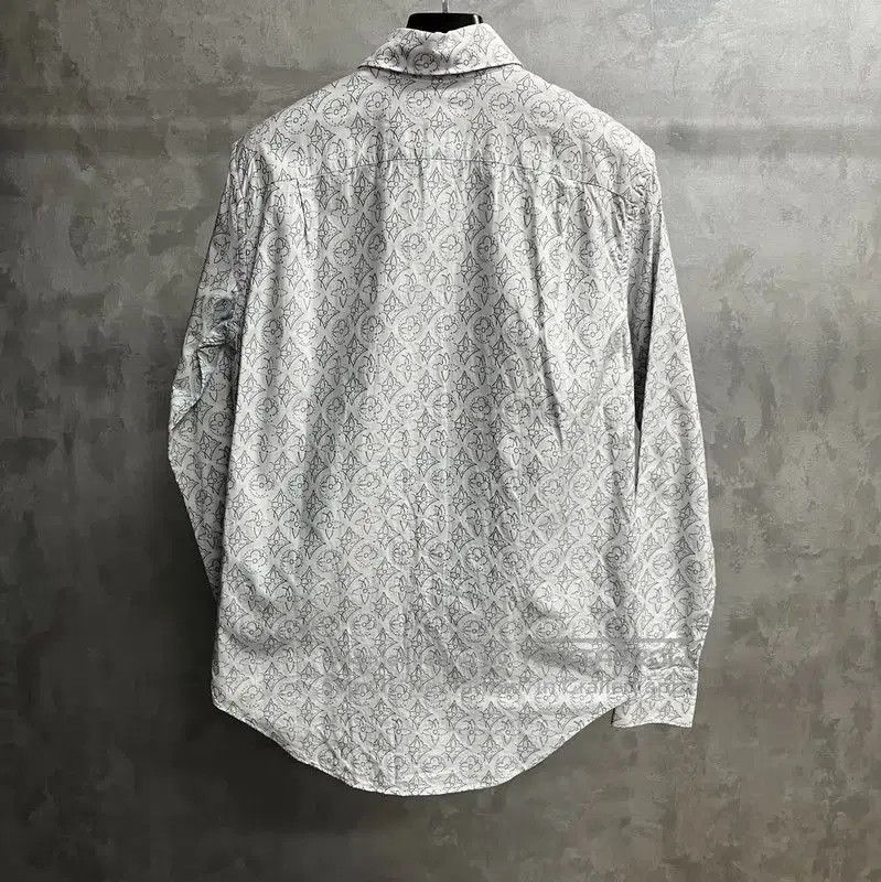 Louis Vuitton Louis Vuitton White Cotton Long Sleeve Shirt . Size US S / EU 44-46 / 1 - 5 Thumbnail