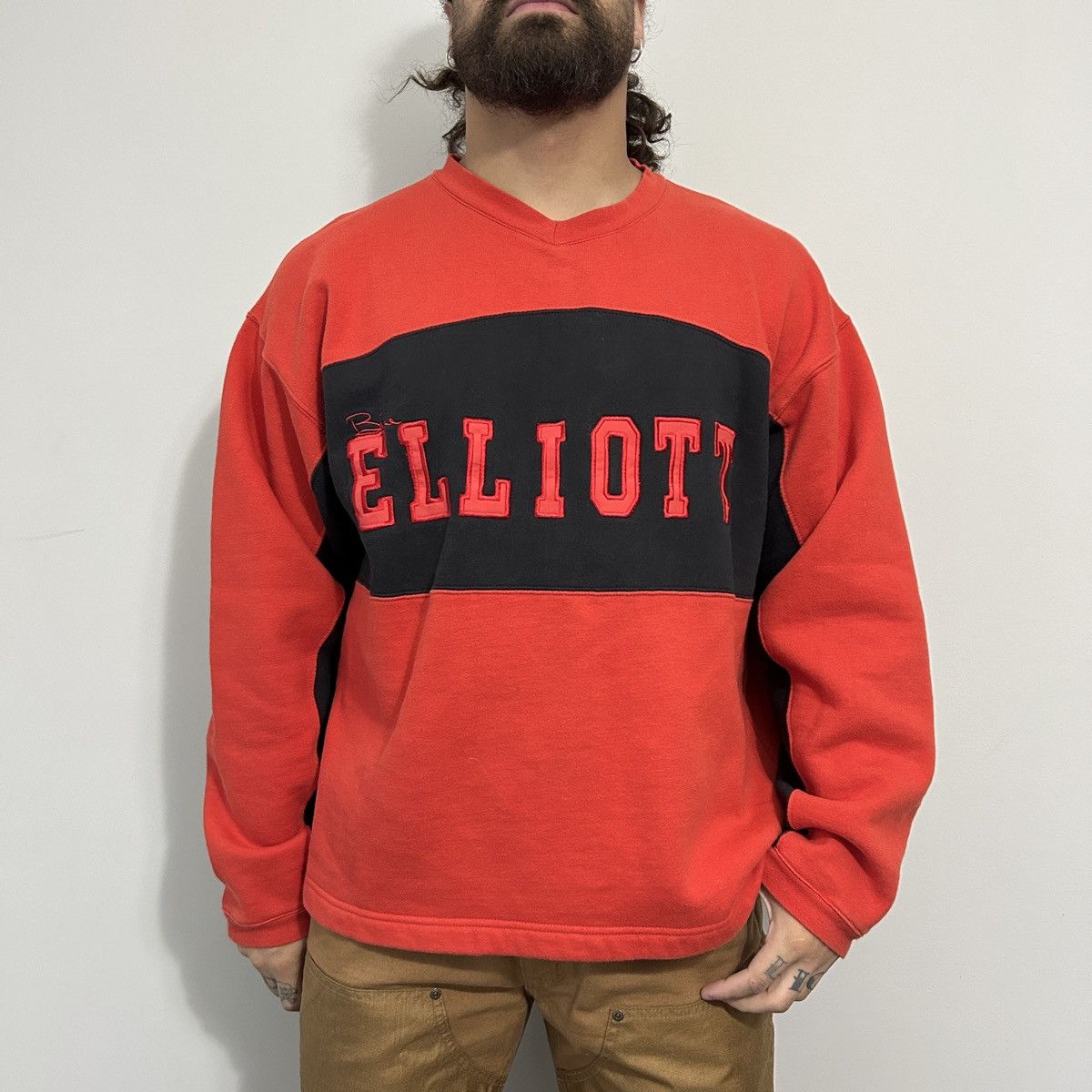 Chase Authentics Vintage Bill Elliot NASCAR Sweatshirt Size US XXL / EU 58 / 5 - 1 Thumbnail