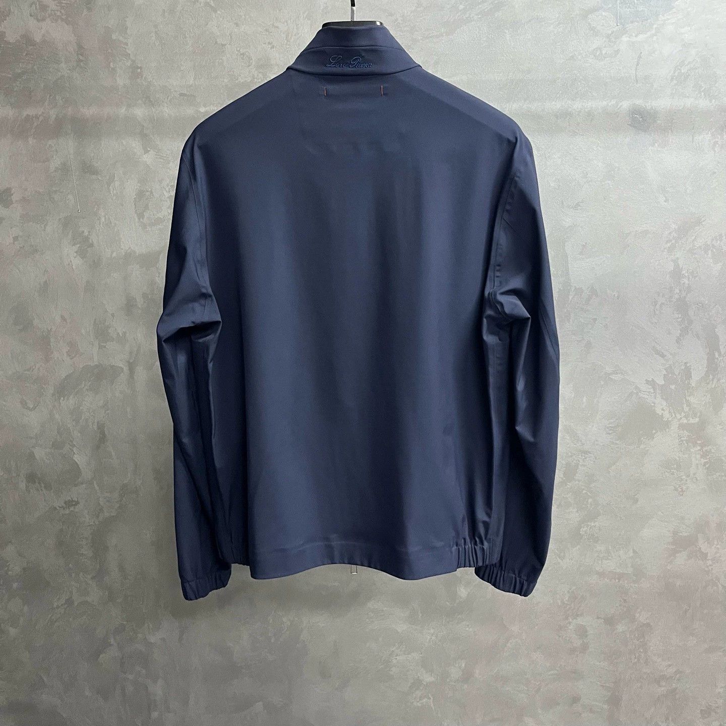 Loro Piana navy blue executive stand-collar jacket Size US M / EU 48-50 / 2 - 5 Thumbnail