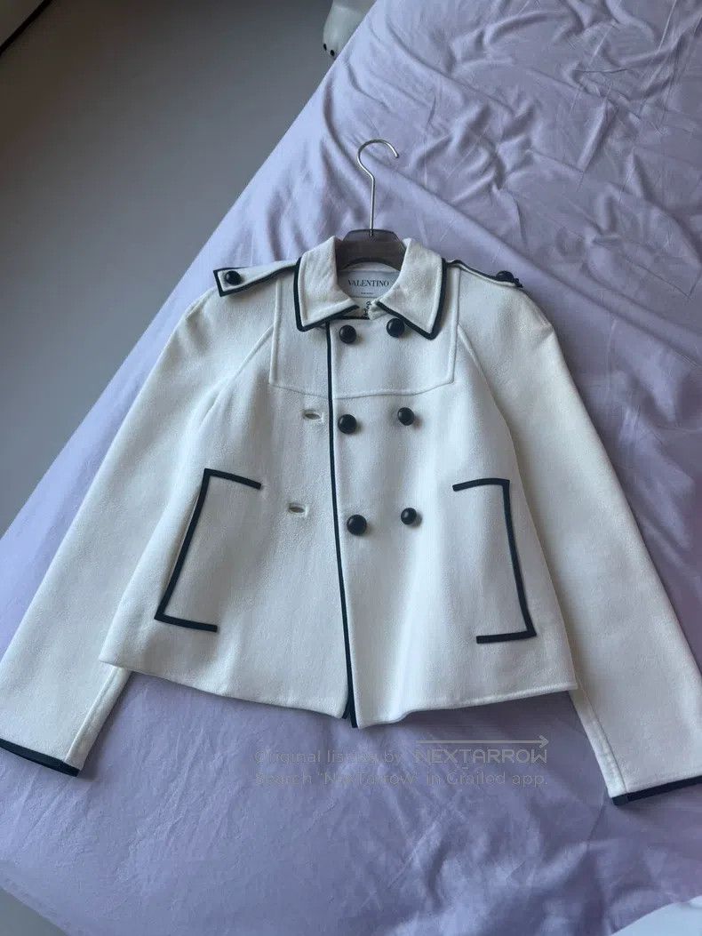 Valentino Valentino Wool coat Size S / US 4 / IT 40 - 1 Thumbnail