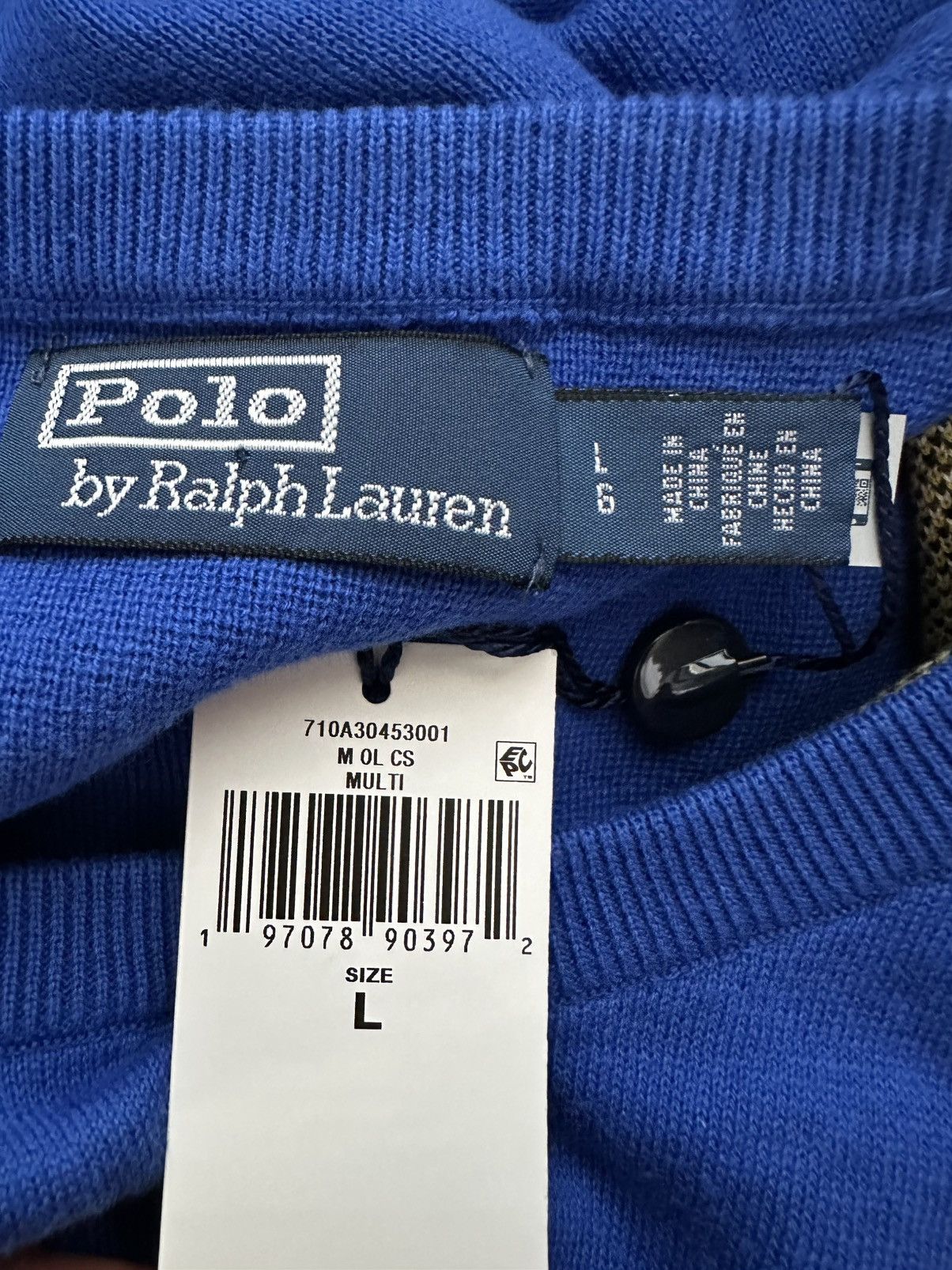 Polo Ralph Lauren Polo Ralph Lauren Riviera Aero Club Cote d’ Azur Sweater Size US L / EU 52-54 / 3 - 6 Thumbnail