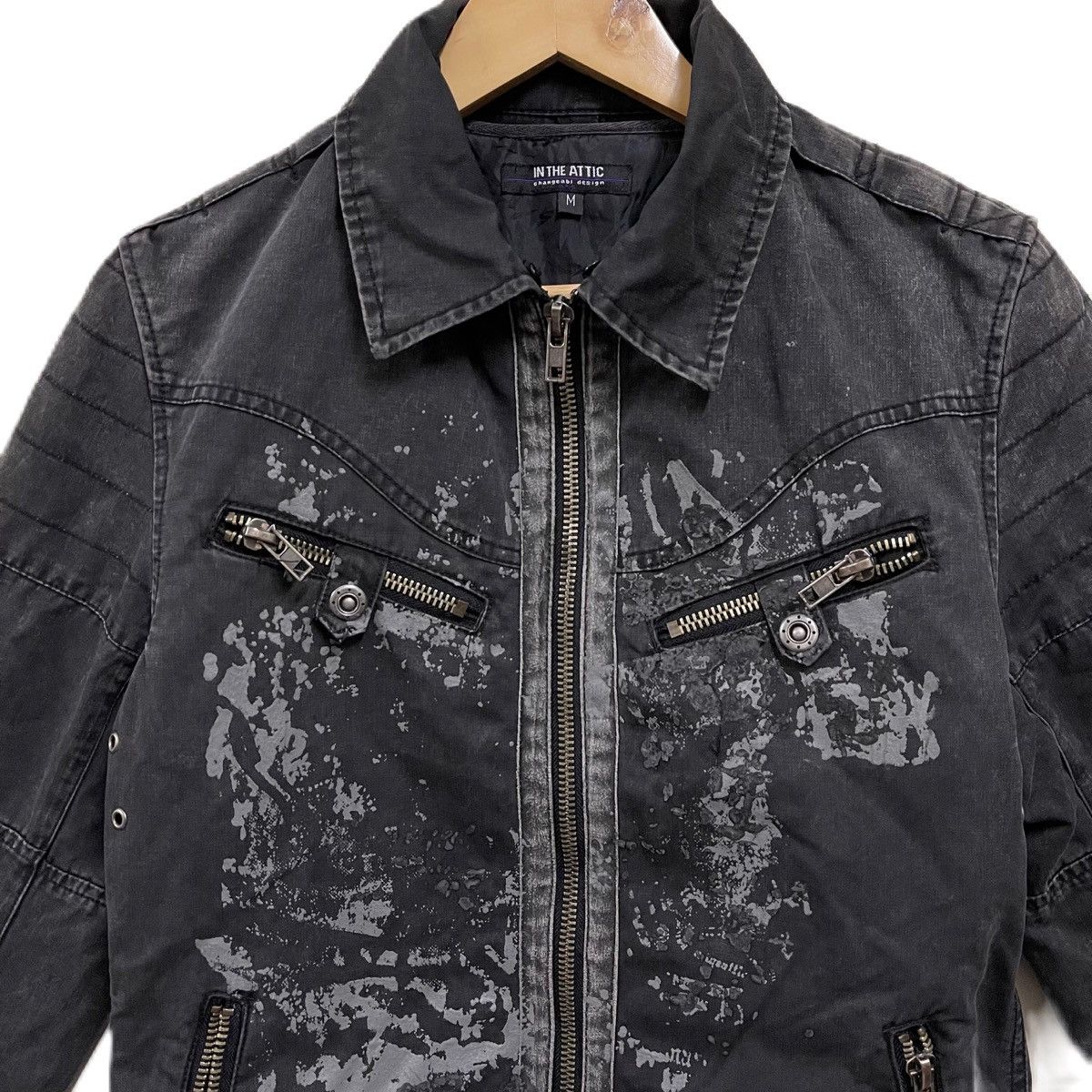 In The Attic In The Attic Jacket Splatter paint Design Vkei Style Size US M / EU 48-50 / 2 - 4 Thumbnail