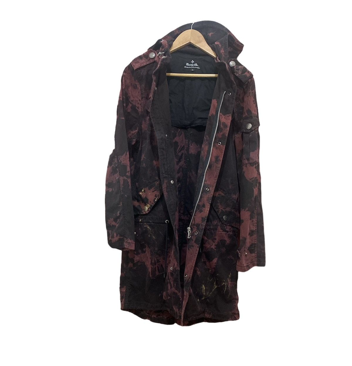 If Six Was Nine BERNINGS-SHO RED SKULL CAMOUFLAGED FISHTAIL JACKET Size US L / EU 52-54 / 3 - 3 Thumbnail