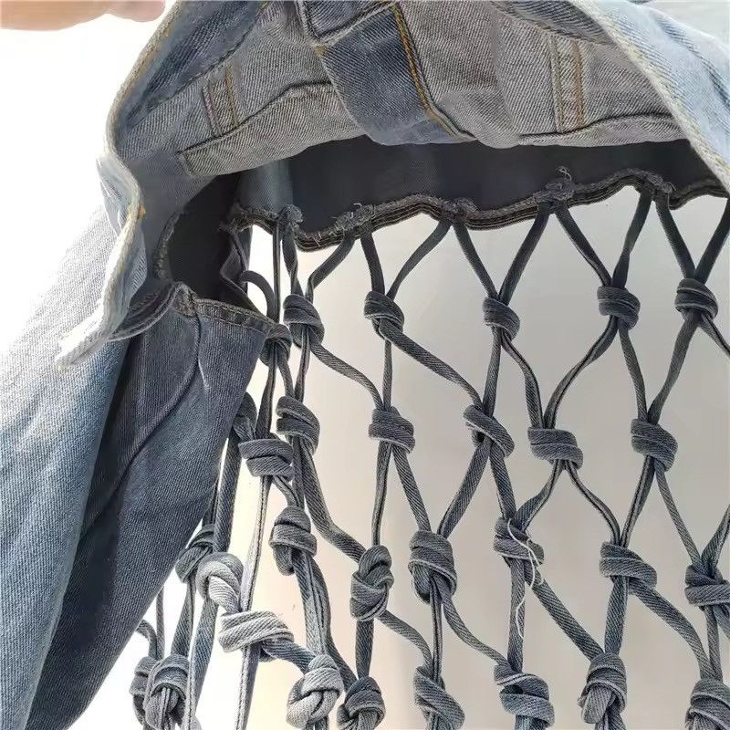 Designer Designer Streetwear Retro Cowboy Loose Denim Jacket Size M / US 6-8 / IT 42-44 - 7 Thumbnail