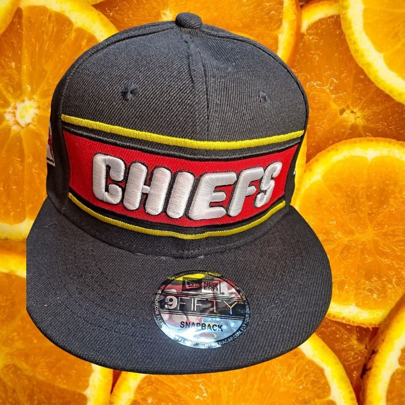New Era Kansas City Chiefs New Era 9FIFTY NFL Snapback Hat Cap Size ONE SIZE - 1 Thumbnail