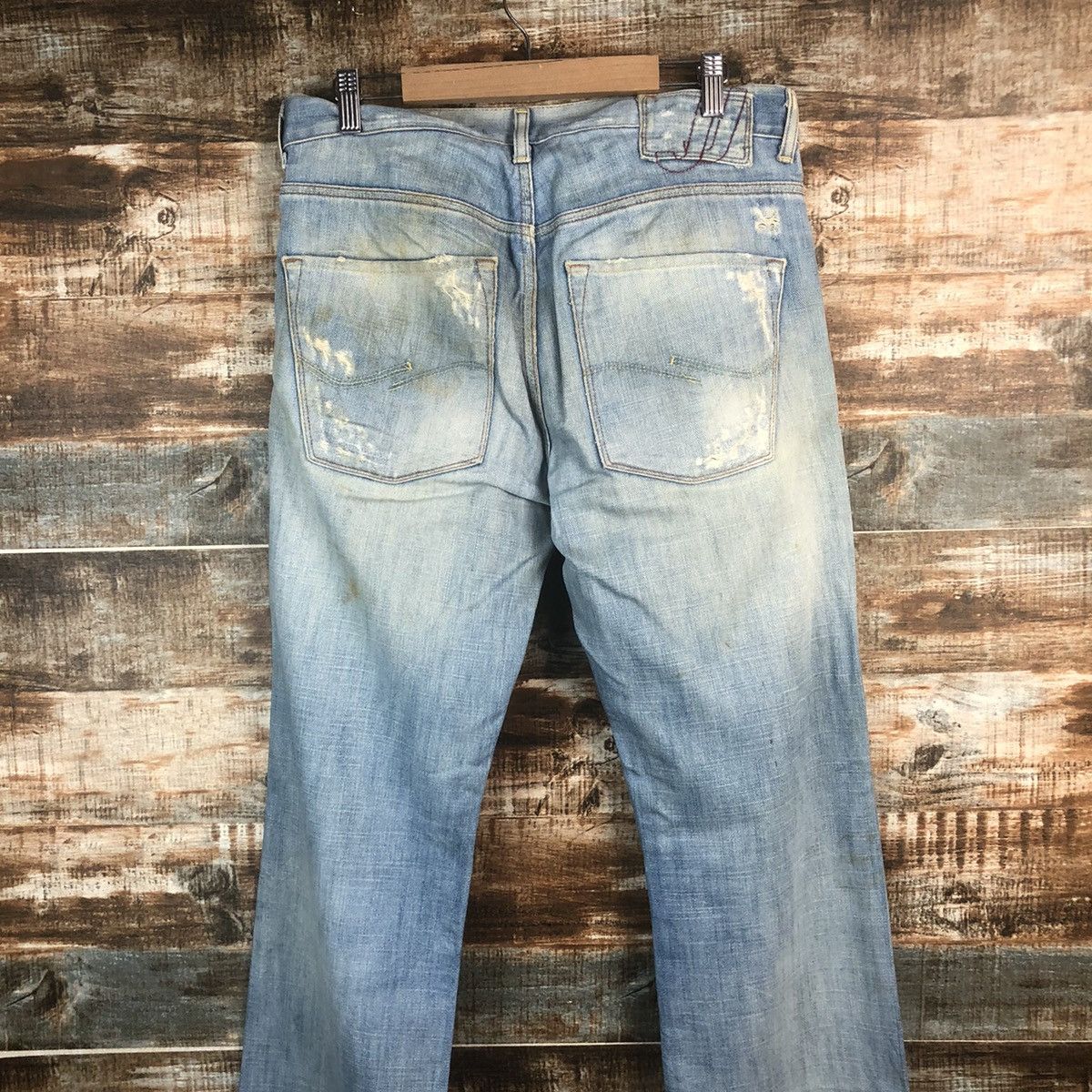 Jack & Jones DL Jack Jones Blue Denim Pants #C295 Size US 32 / EU 48 - 15 Thumbnail