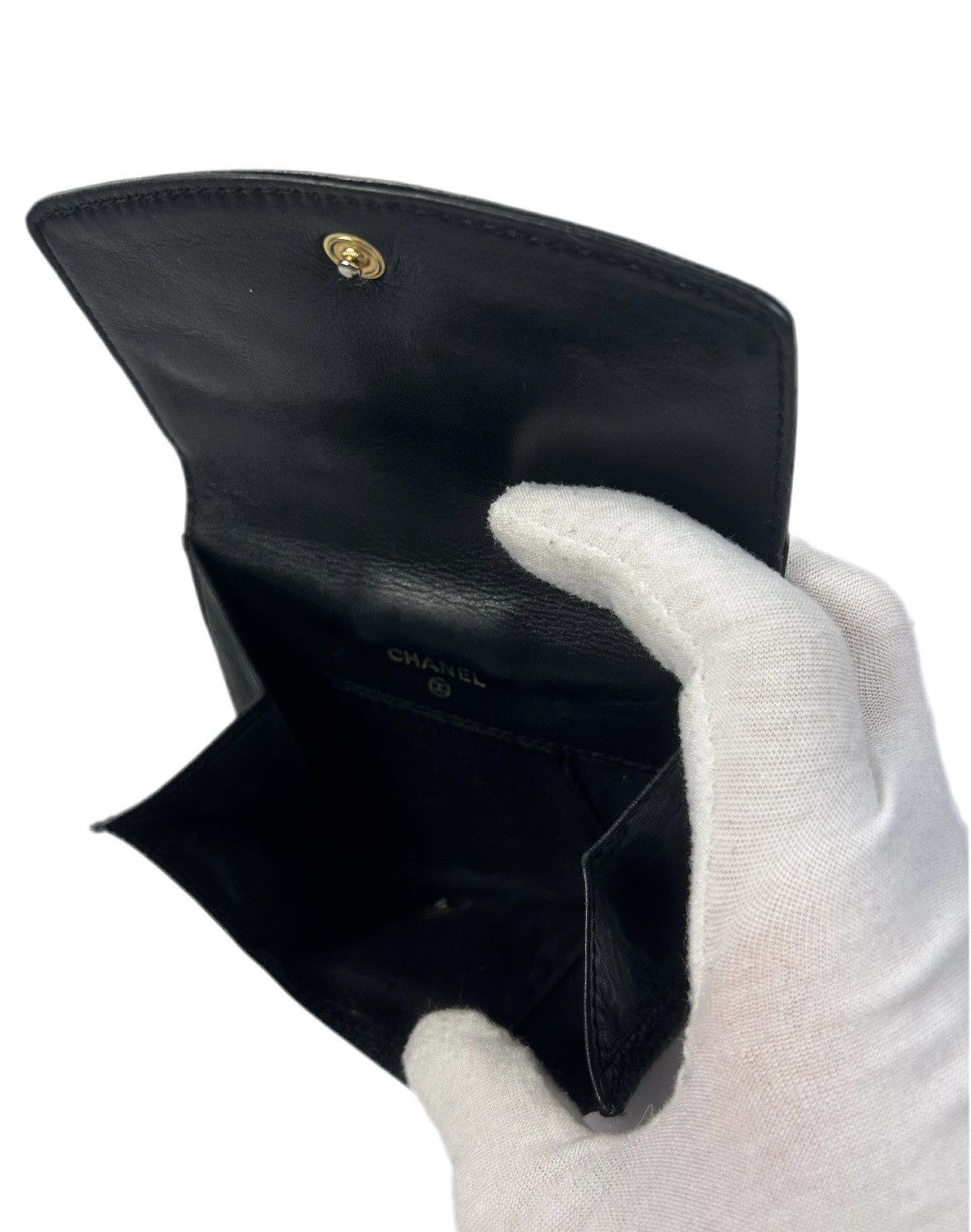 Chanel Chanel CC Caviar Bifold Wallet Size ONE SIZE - 5 Thumbnail