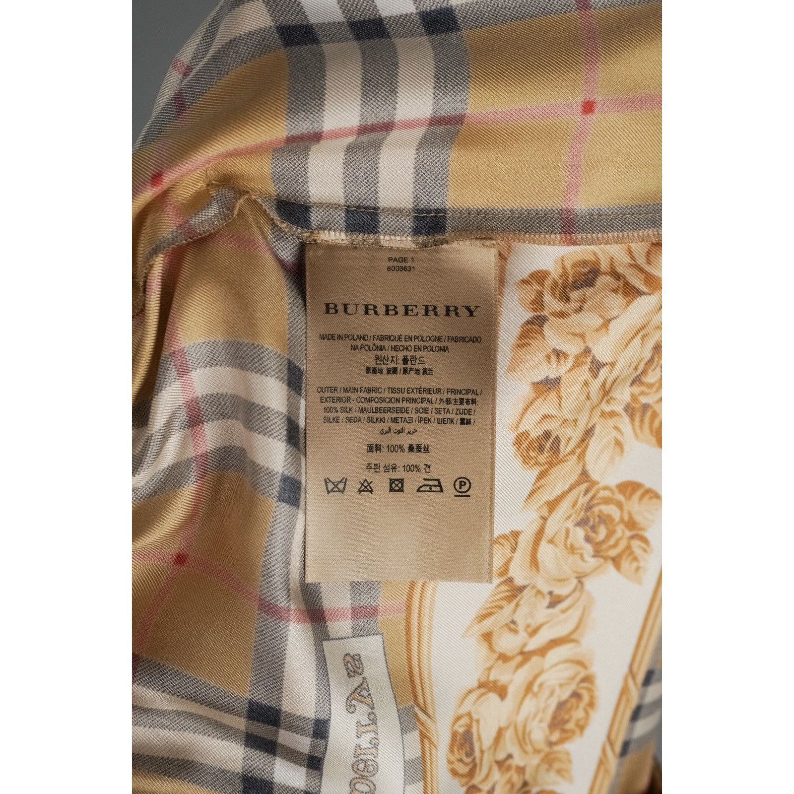 Burberry Burberry london check baroque womens silk pants Size 27" / US 4 / IT 40 - 10 Thumbnail