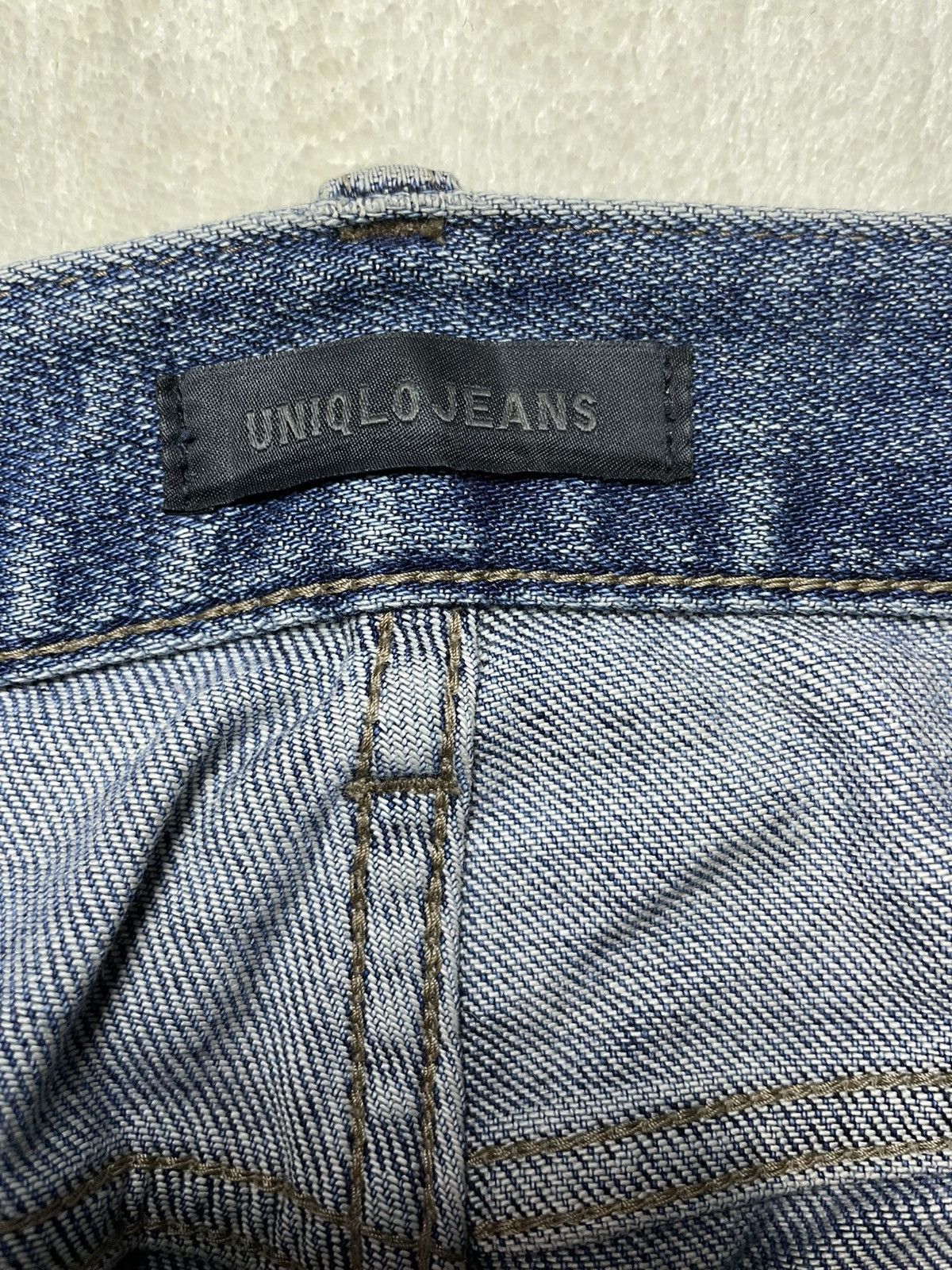 Uniqlo Vintage Japanese Brand Distress Mudwash Denim Jeans Size US 36 / EU 52 - 7 Thumbnail