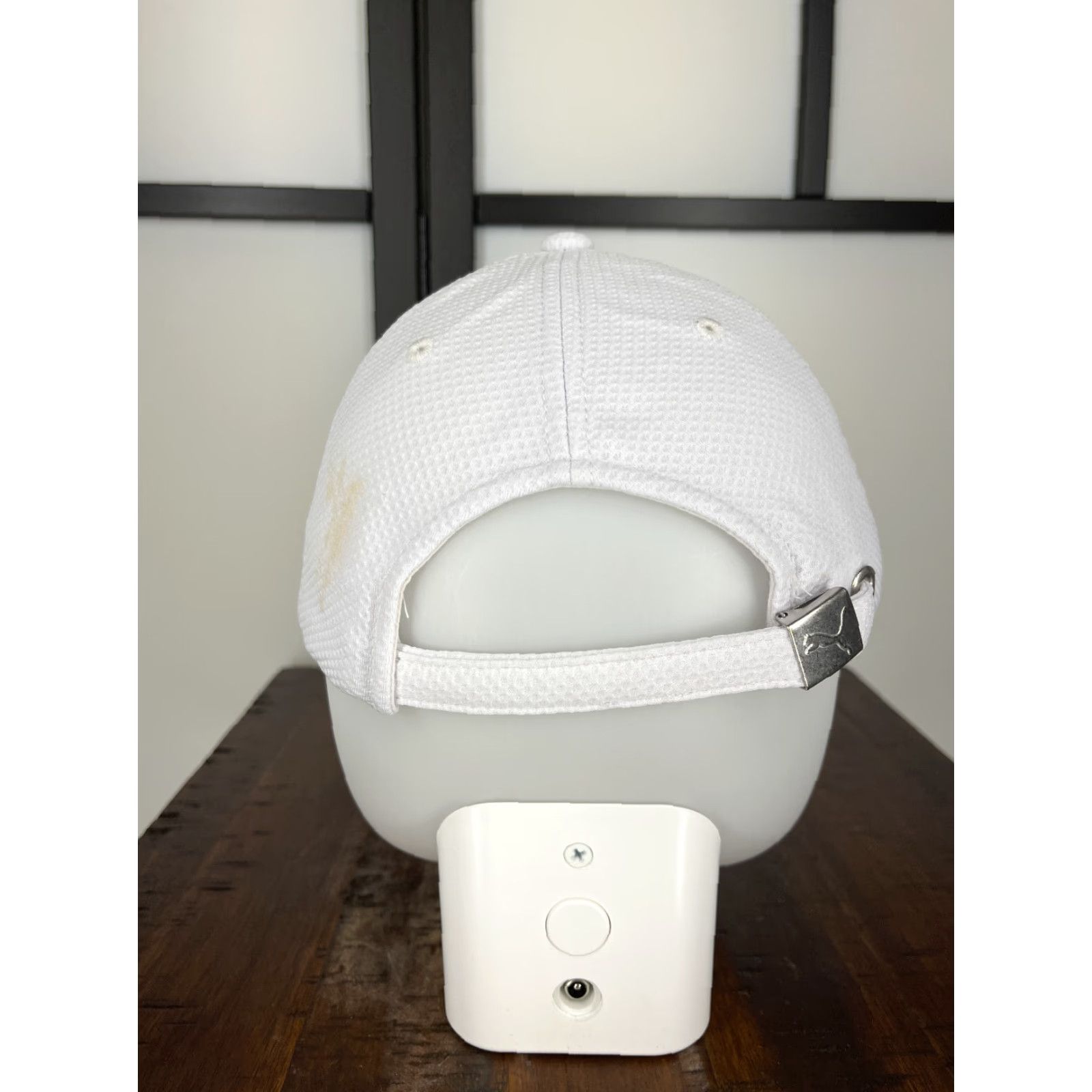 Puma PUMA Hat Cap Strap Back Adult One Size White Blue Embroidered 100% Polyester Size ONE SIZE - 7 Thumbnail