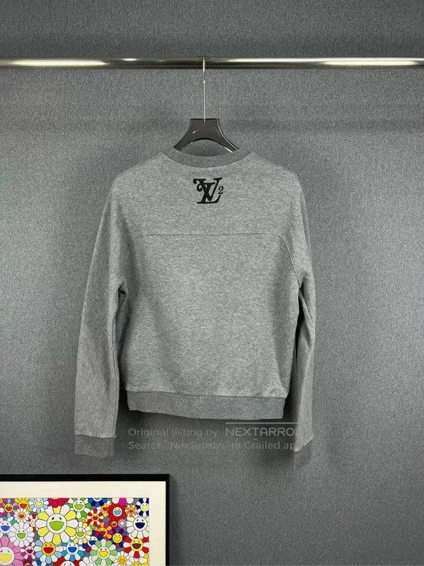 Louis Vuitton Louis Vuitton Gray Men's Sweatshirt in Size XS . Size US XS / EU 42 / 0 - 2 Thumbnail
