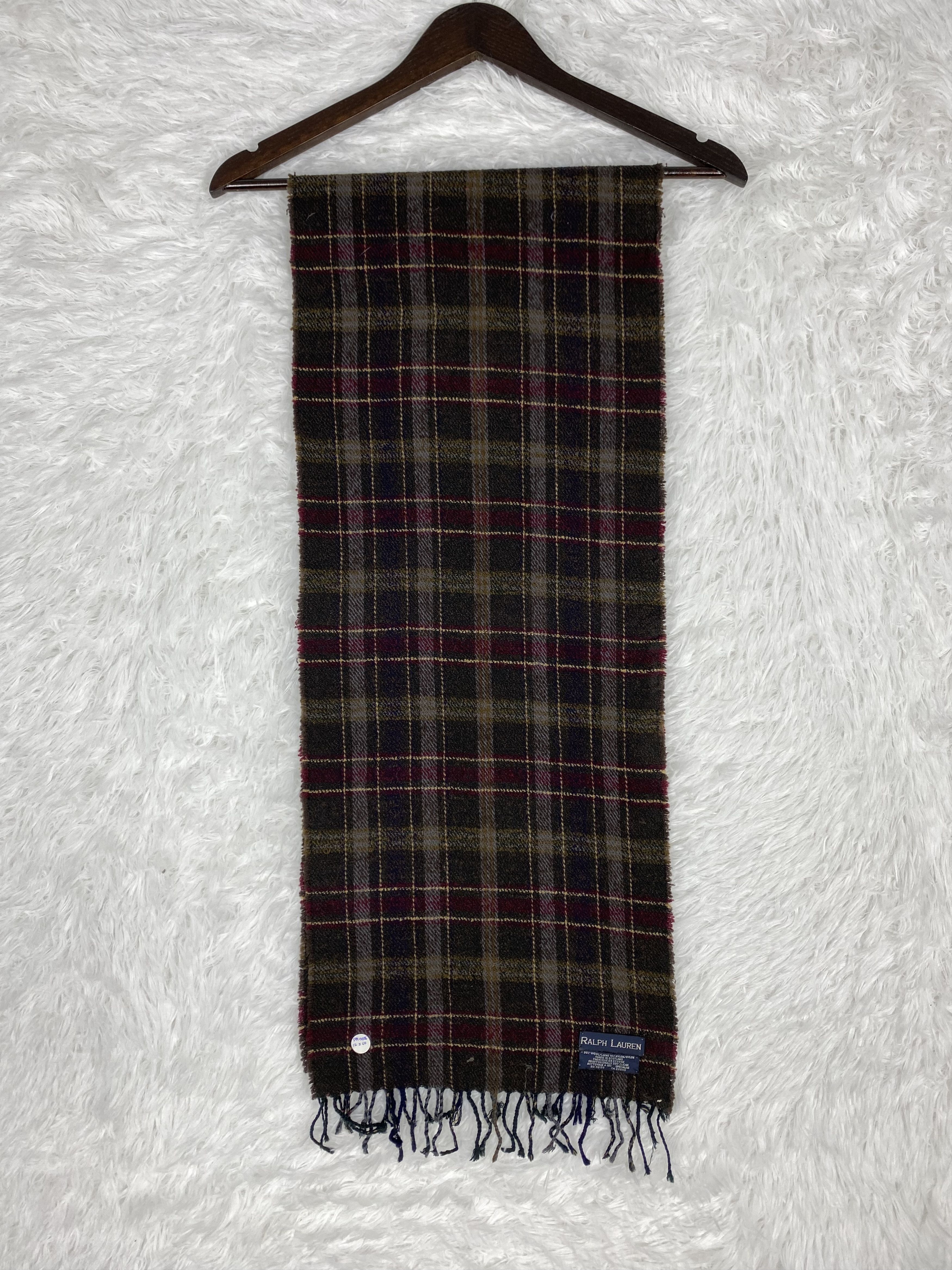 Ralph Lauren Vintage Ralph Lauren Scarf / Muffler Neckwear PM0056 Size ONE SIZE - 6 Thumbnail