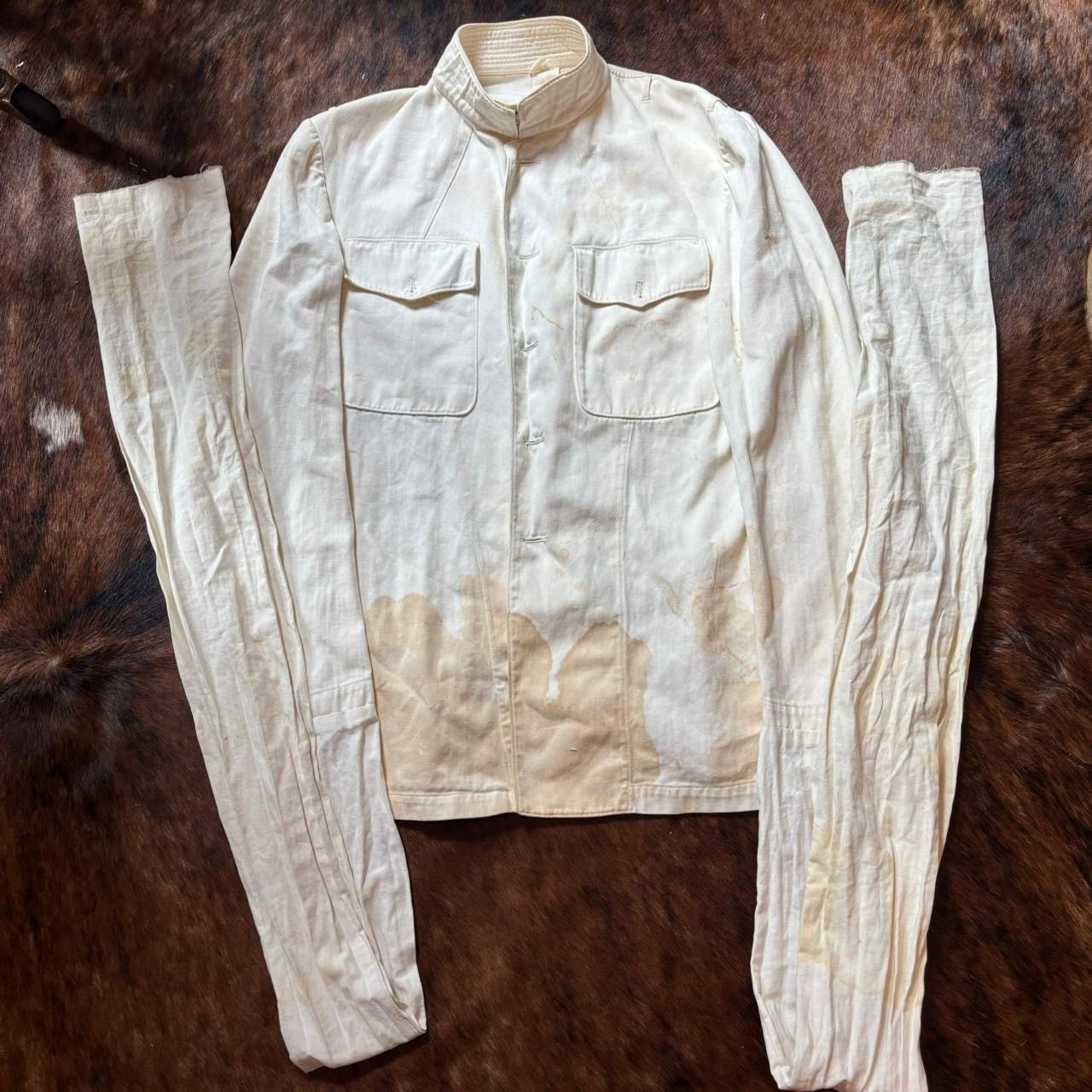 Vintage Vintage 1960s Straight Jacket Authentic Size US M / EU 48-50 / 2 - 1 Thumbnail