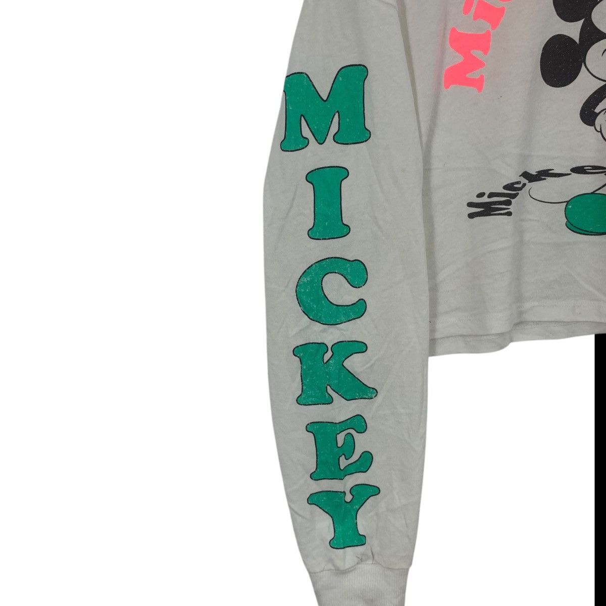 Zara ZARA x MICKEY MOUSE California Cropped Top Tee Shirt Size M / US 6-8 / IT 42-44 - 4 Thumbnail