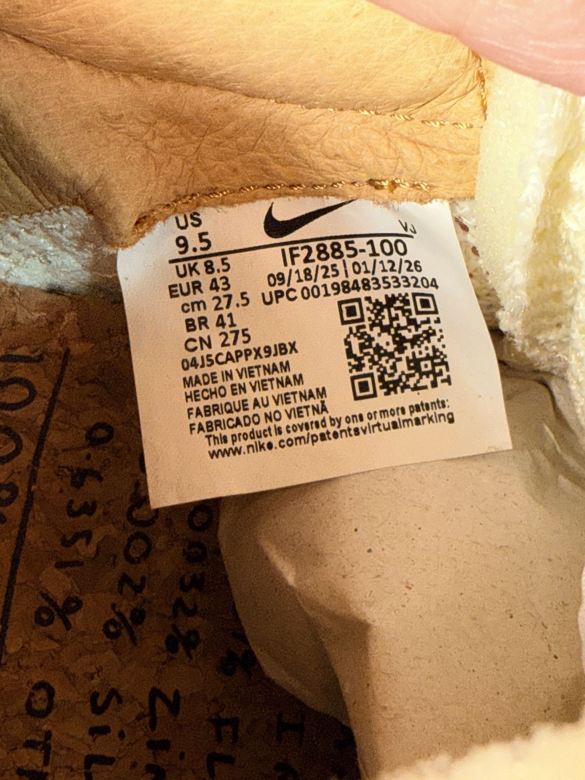 Nike × Tom Sachs NikeCraft Mars Yard Shoe 3.0 Tom Sachs Space Camp Size 9.5 M Size US 9.5 / EU 42-43 - 8 Thumbnail