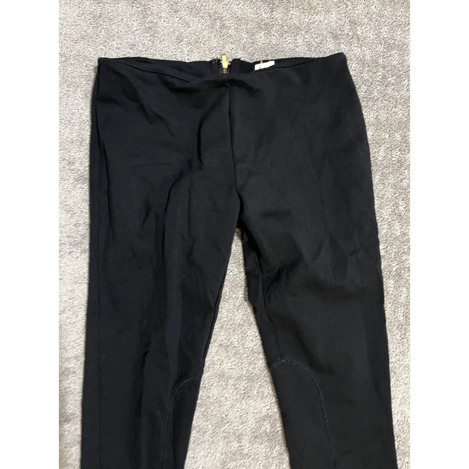 J.Crew J. CREW Pixie Skinny Pants Women's Size 4 Black Ponte Size 27" / US 4 / IT 40 - 2 Thumbnail