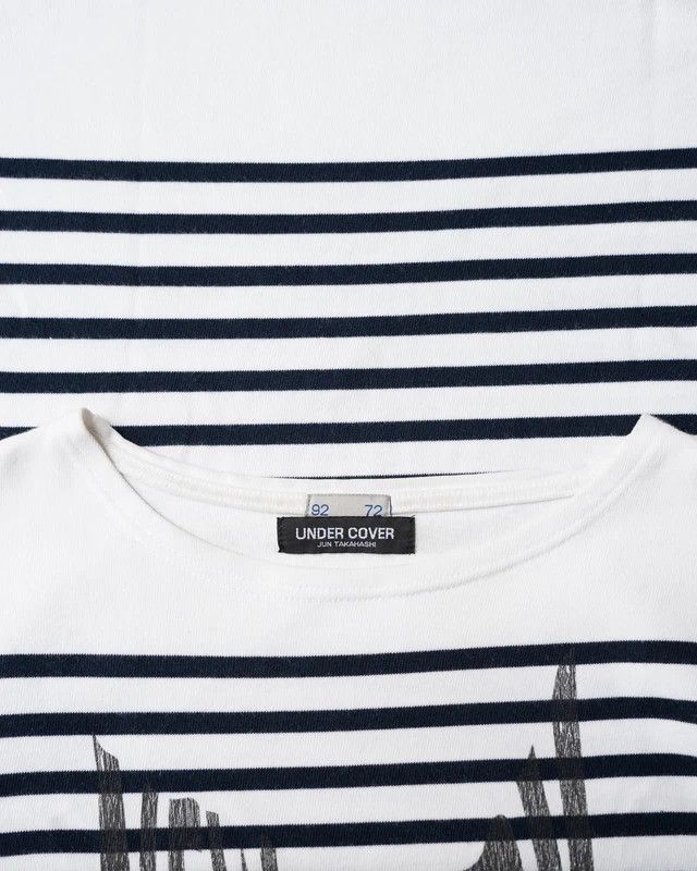 Undercover Undercover SS04 “New York City” Striped Longsleeve Size US S / EU 44-46 / 1 - 6 Thumbnail