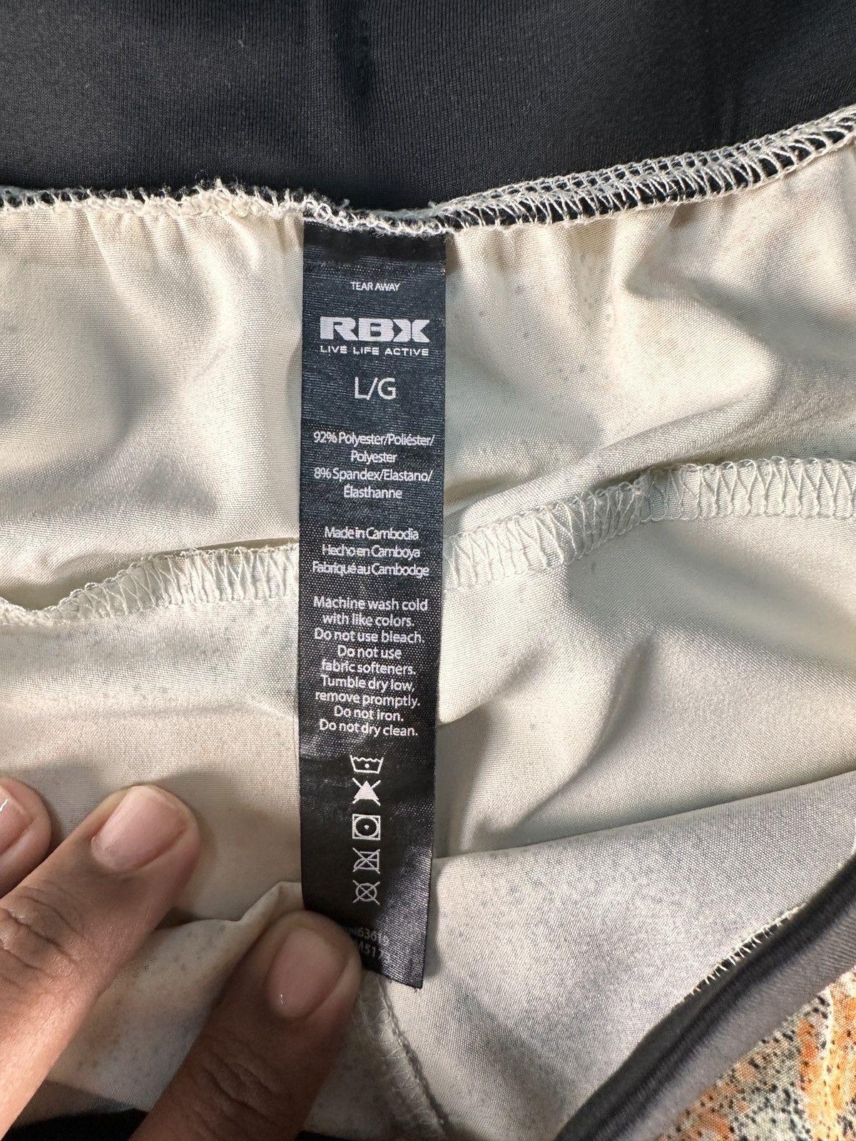 Other RBX Performance Athletic Shorts Abstract Print Size US 34 / EU 50 - 5 Thumbnail