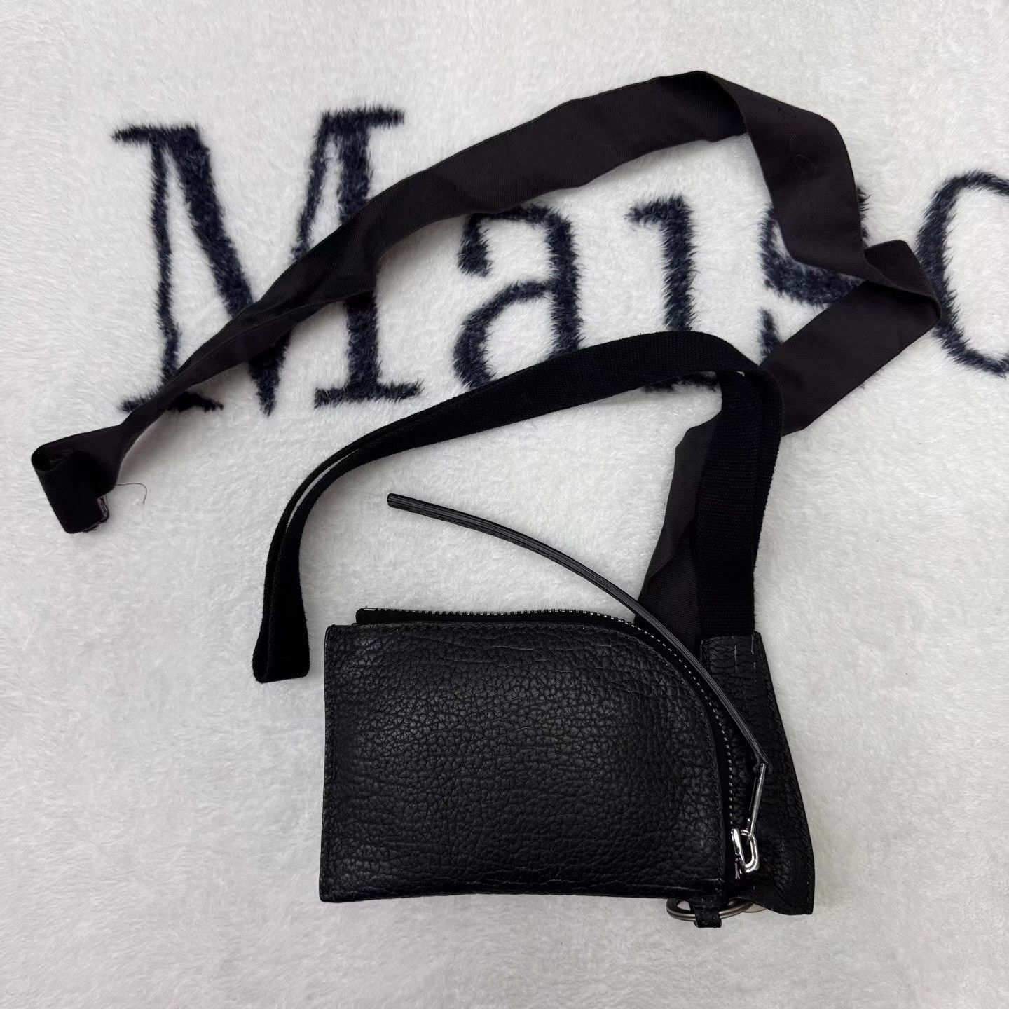 Rick Owens Rick Owens RO Black Crossbody Bag with Straps Q10 Size ONE SIZE - 1 Thumbnail